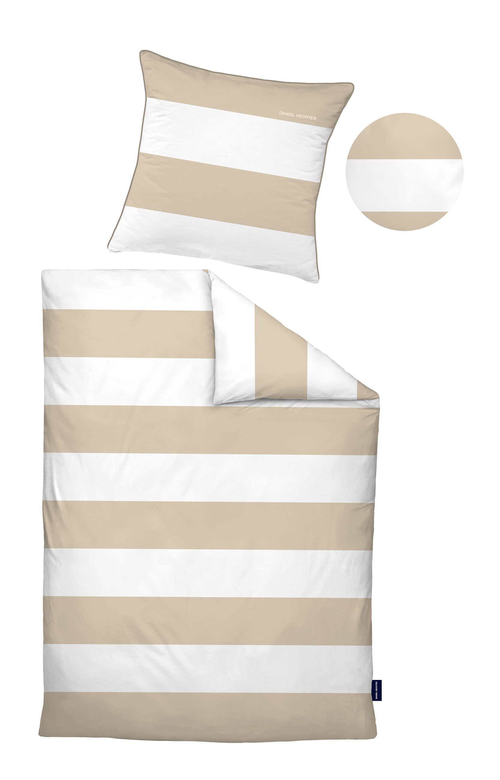 Daniel Hechter Bettwäsche "0041301" 2 Stk. tlg. hautsympathisch, Reißversch günstig online kaufen