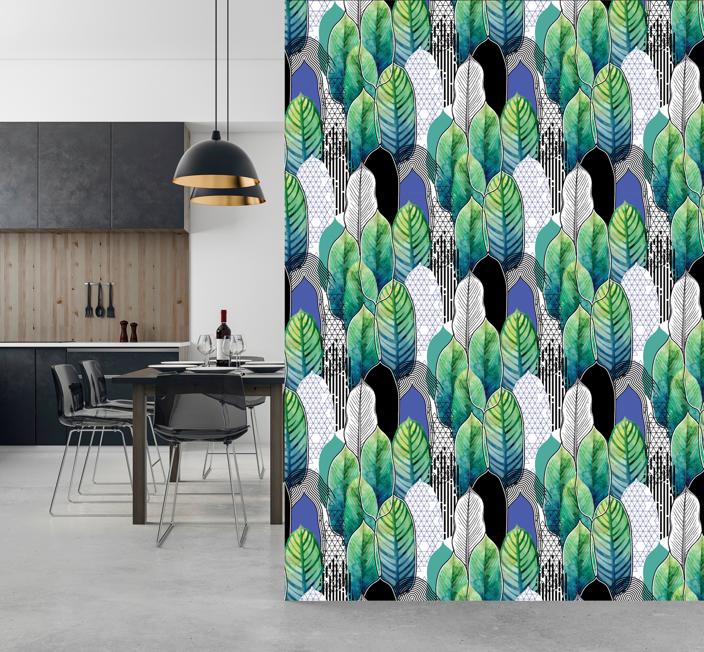 queence Vinyltapete »Levke« Antikoptik | Barock | Kunst | bedruckt glatt 90x250cm, selbstklebend, kinderleichte Anbringung, , Sticker