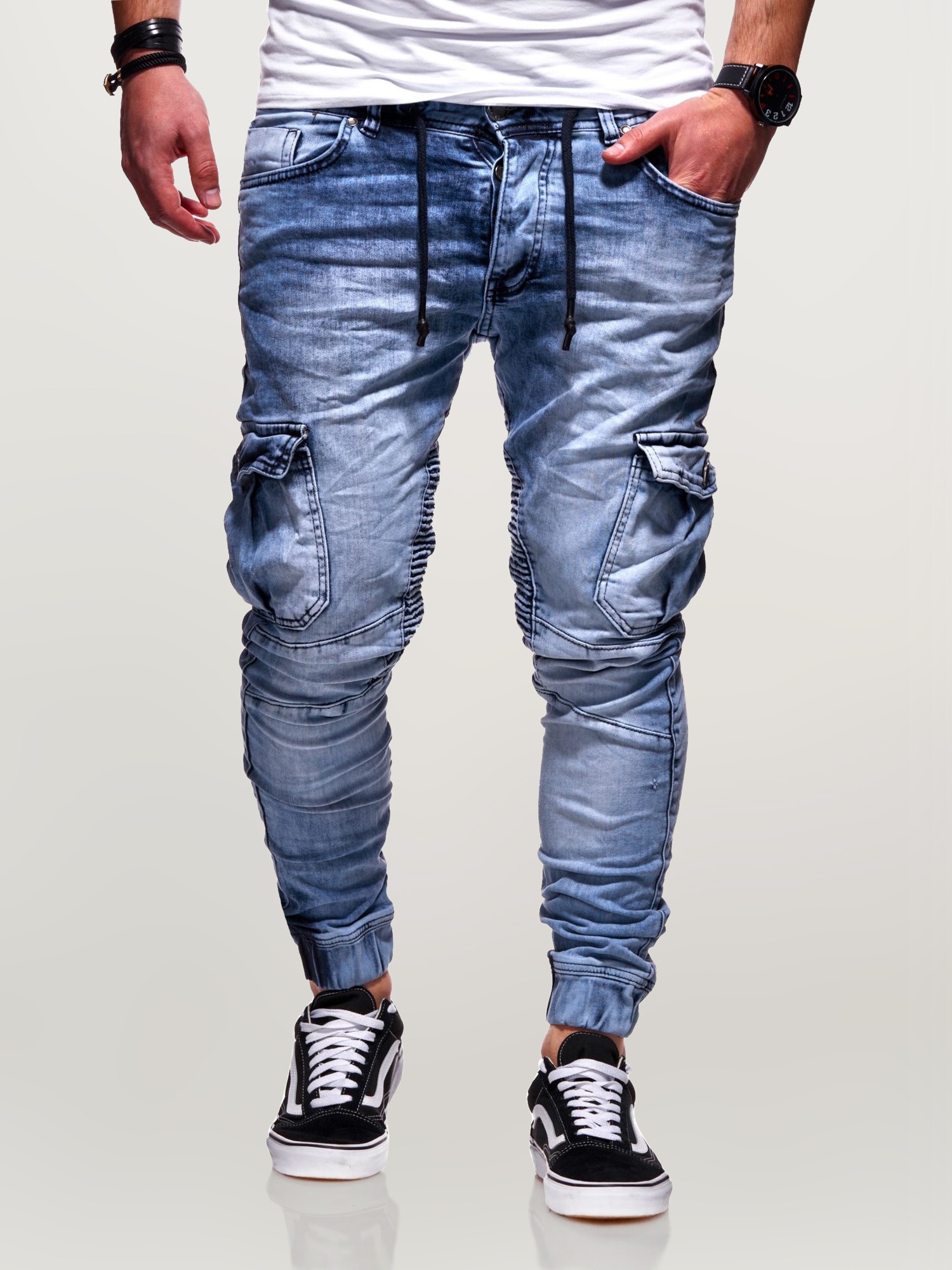 behype Slim-fit-Jeans »BILLY«, mit praktischen Taschen