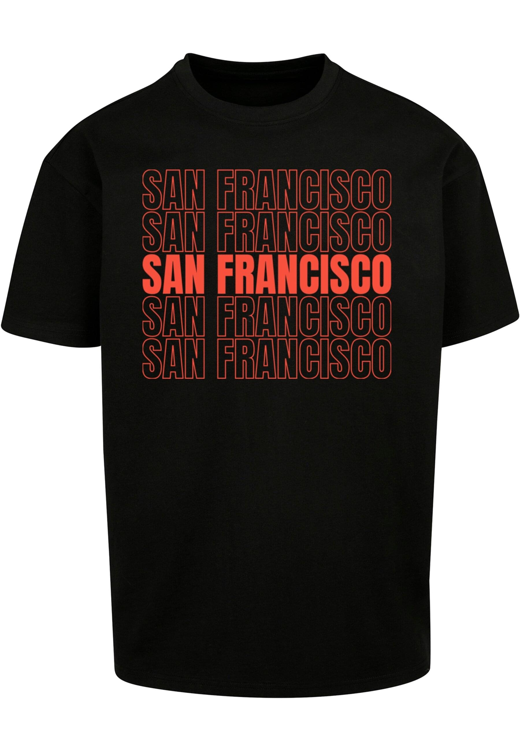 Merchcode T-Shirt "Merchcode Herren San Francisco Heavy Oversize Tee-BY102" günstig online kaufen