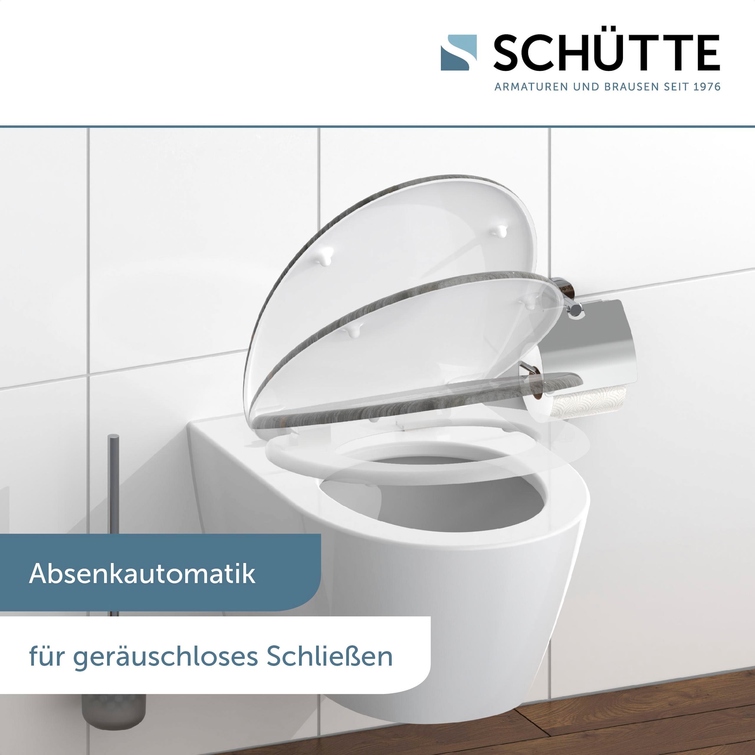 Schütte WC-Sitz »Offline« Duroplast, mit Absenkautomatik