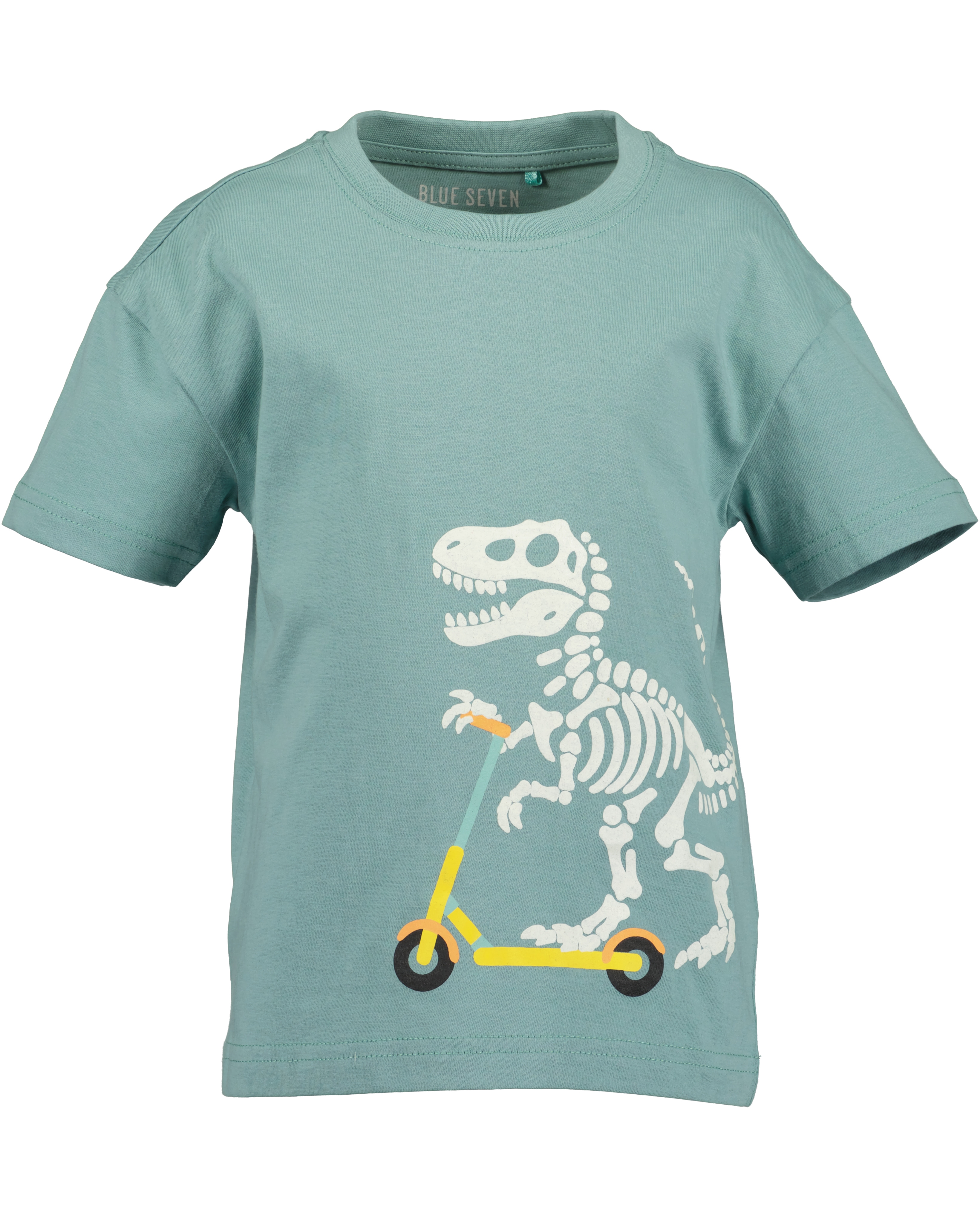 Blue Seven T-Shirt Basic-Passform, ohne Verschluss, kurzärmelig, aus reiner Baumwolle