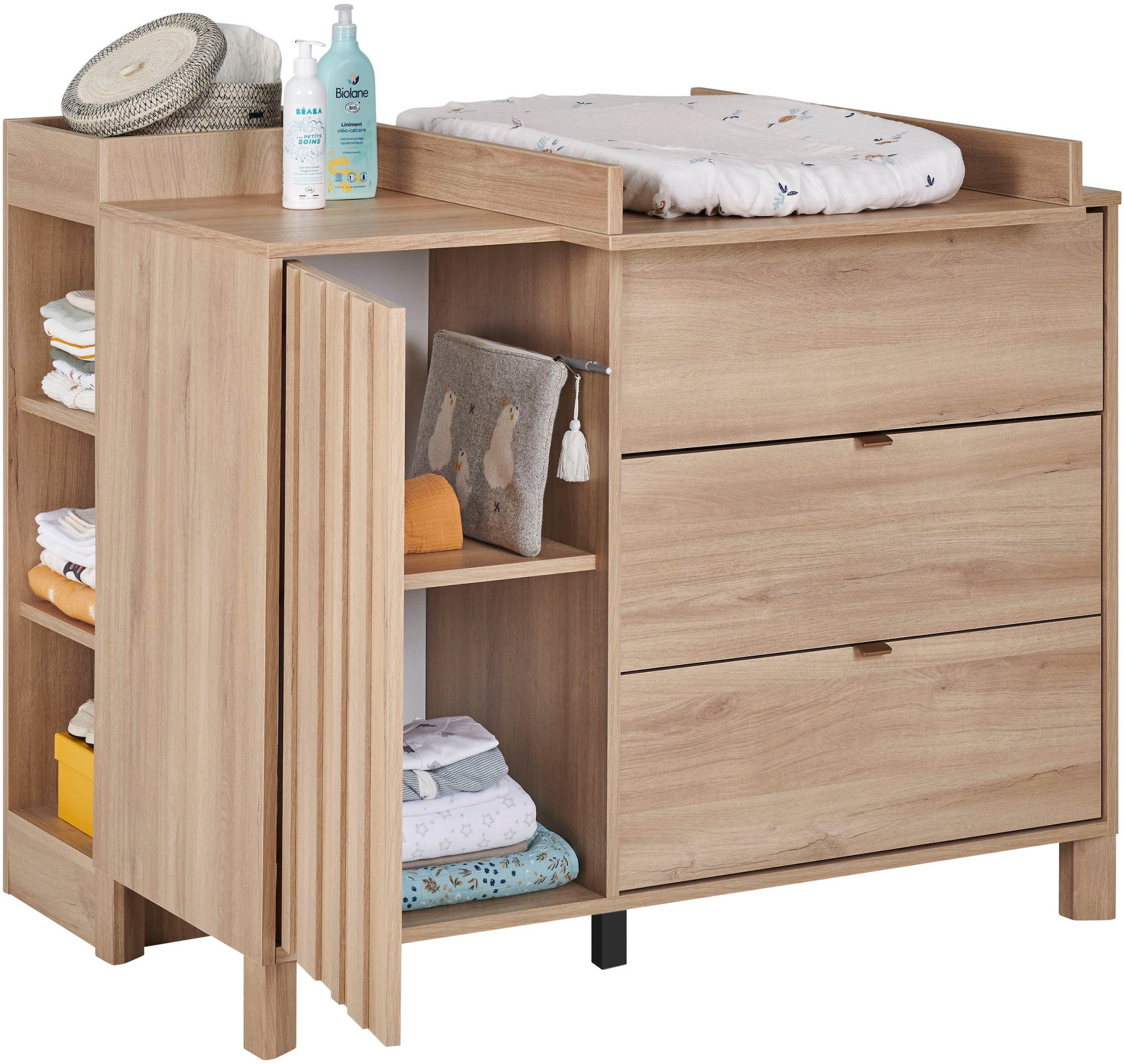 Gami Babyzimmer-Komplettset »SET N°3 CALYPSO« 6 Stk. tlg. Viel Stauraum für eine optimale Organisation.