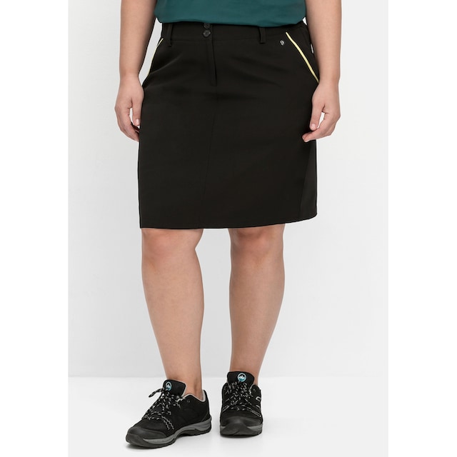 Sheego Hosenrock »Große Größen«, mit innenliegender Shorts für kaufen | BAUR