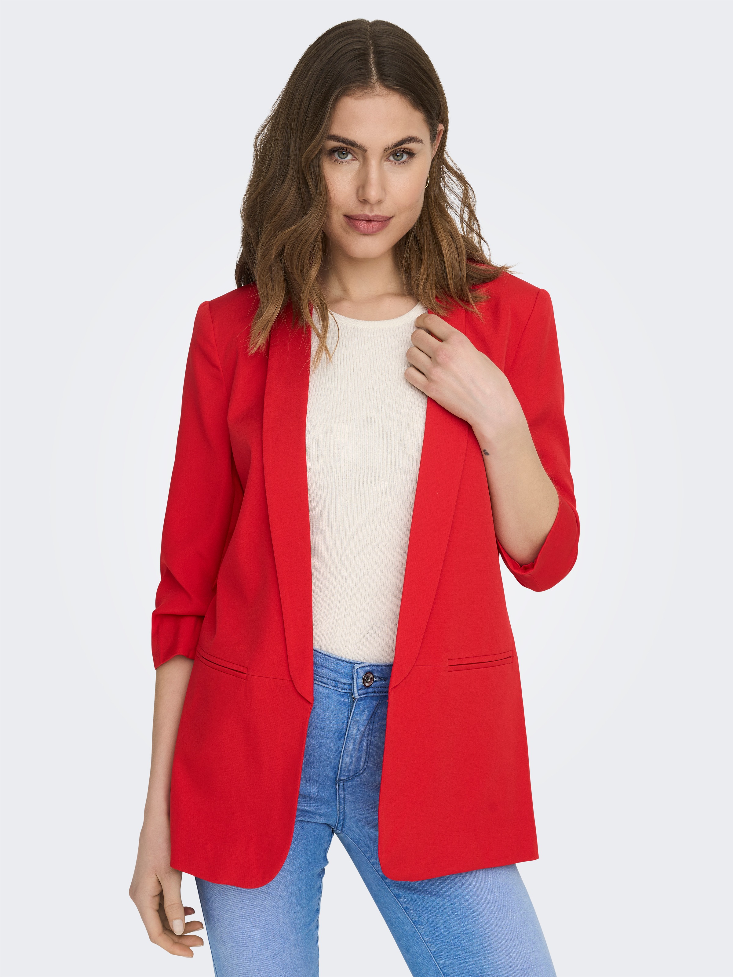 Thumbnail - ONLY Kurzblazer "ONLELLY 3/4 LIFE BLAZER TLR NOOS" Materialmix, regular fit