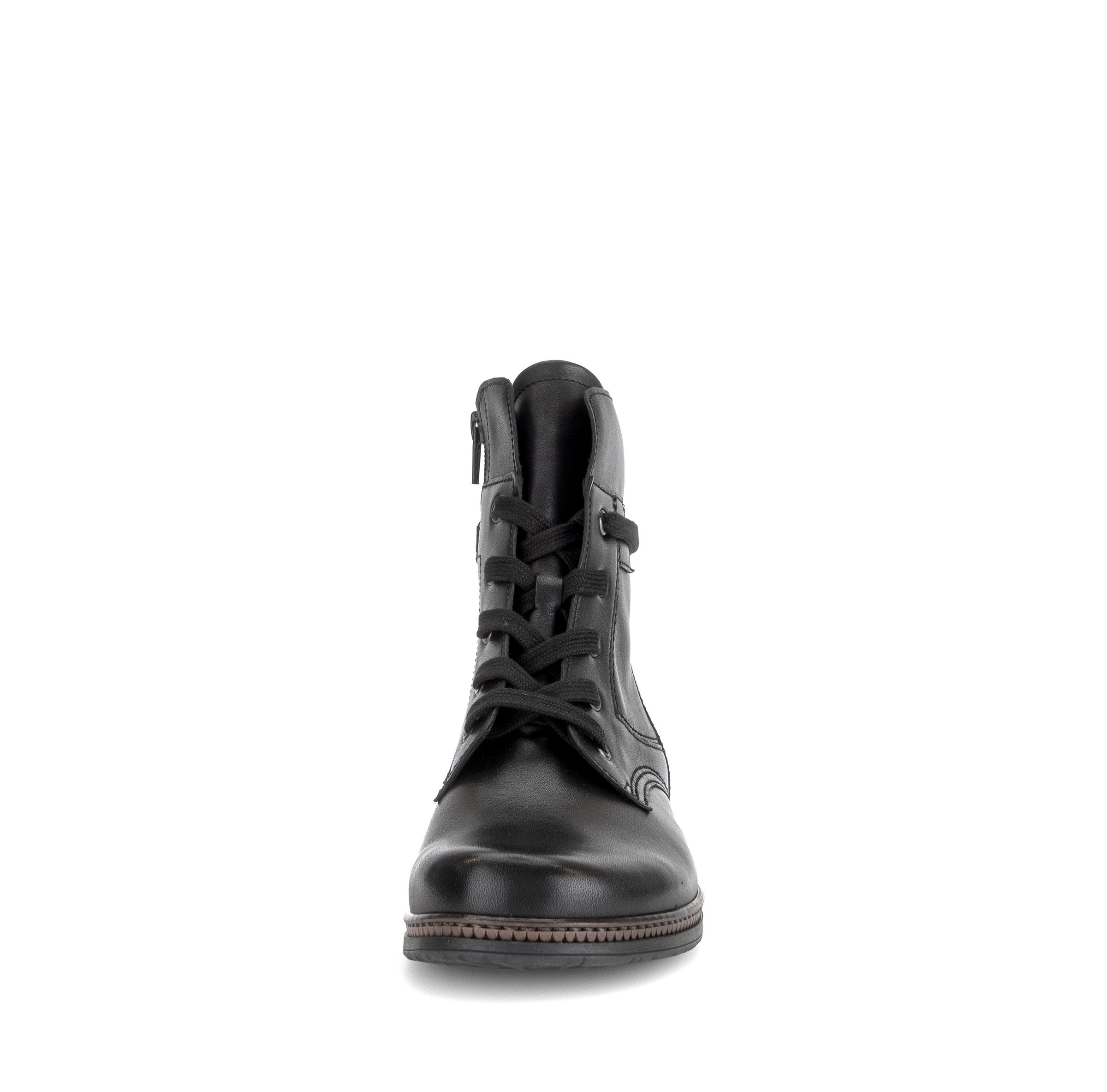 Gabor Schnürstiefelette  Blockabsatz, Schnürboots mit gepolstertem Schaftrand