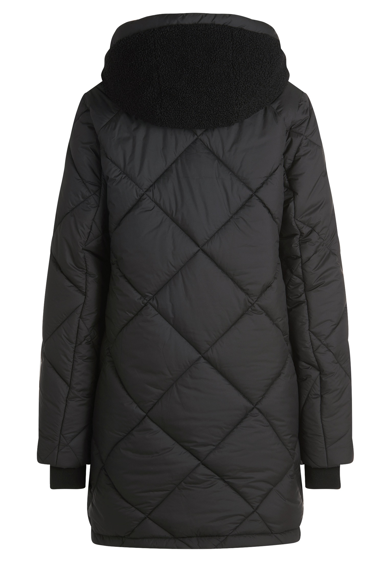 Cartoon Steppjacke »Damen Steppjacke mit Plüsch« mit Kapuze