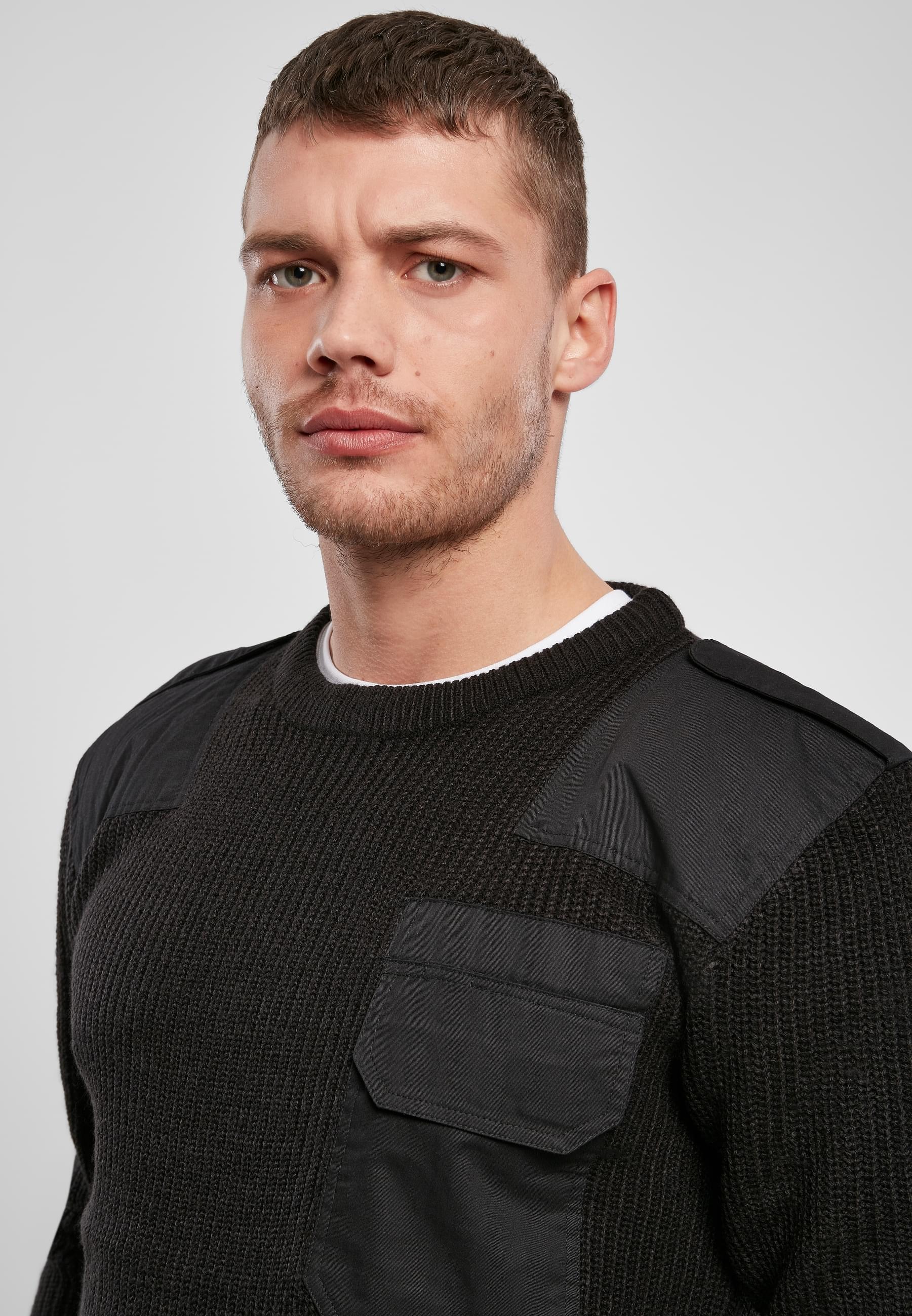 Brandit Rundhalspullover »Brandit Herren Military Sweater« 1 Stk. tlg.