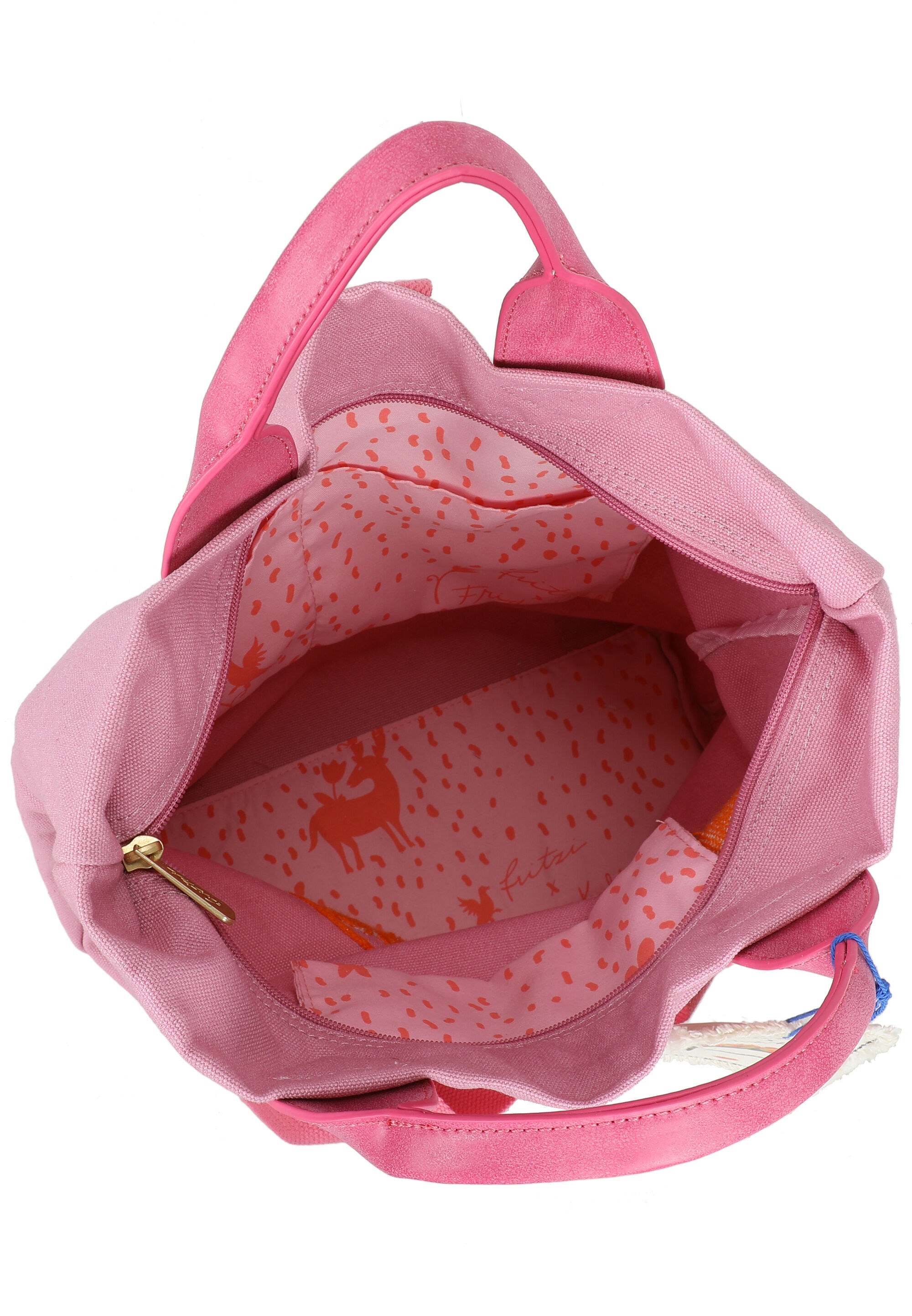 Fritzi aus Preußen Skirucksack »Fritzi x Frida Kahlo« mit Orangen-Motiv