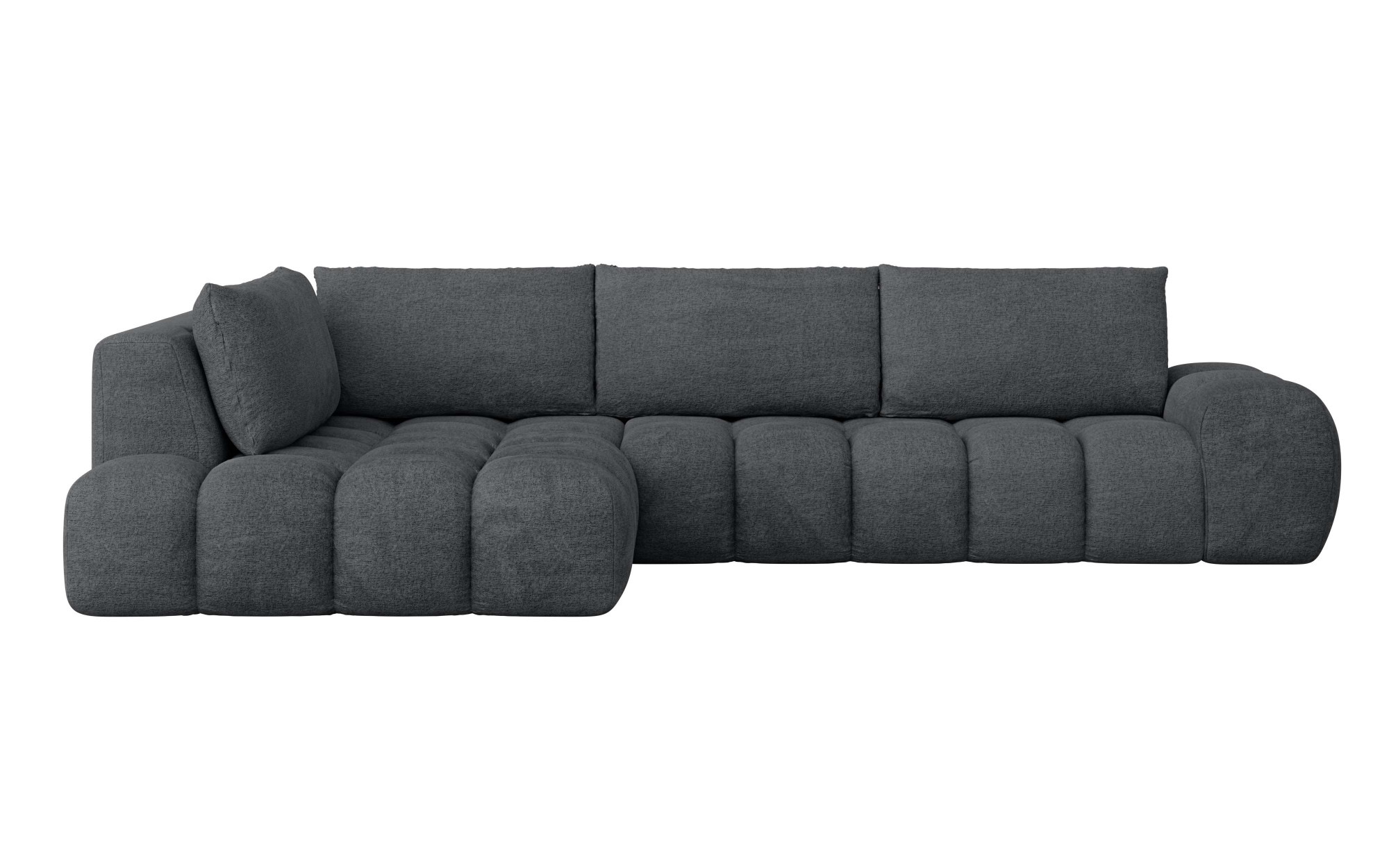 OTTO home Ecksofa "AZITA L-Form, XL 296 cm - Designsofa in Bubble-Optik" lo günstig online kaufen