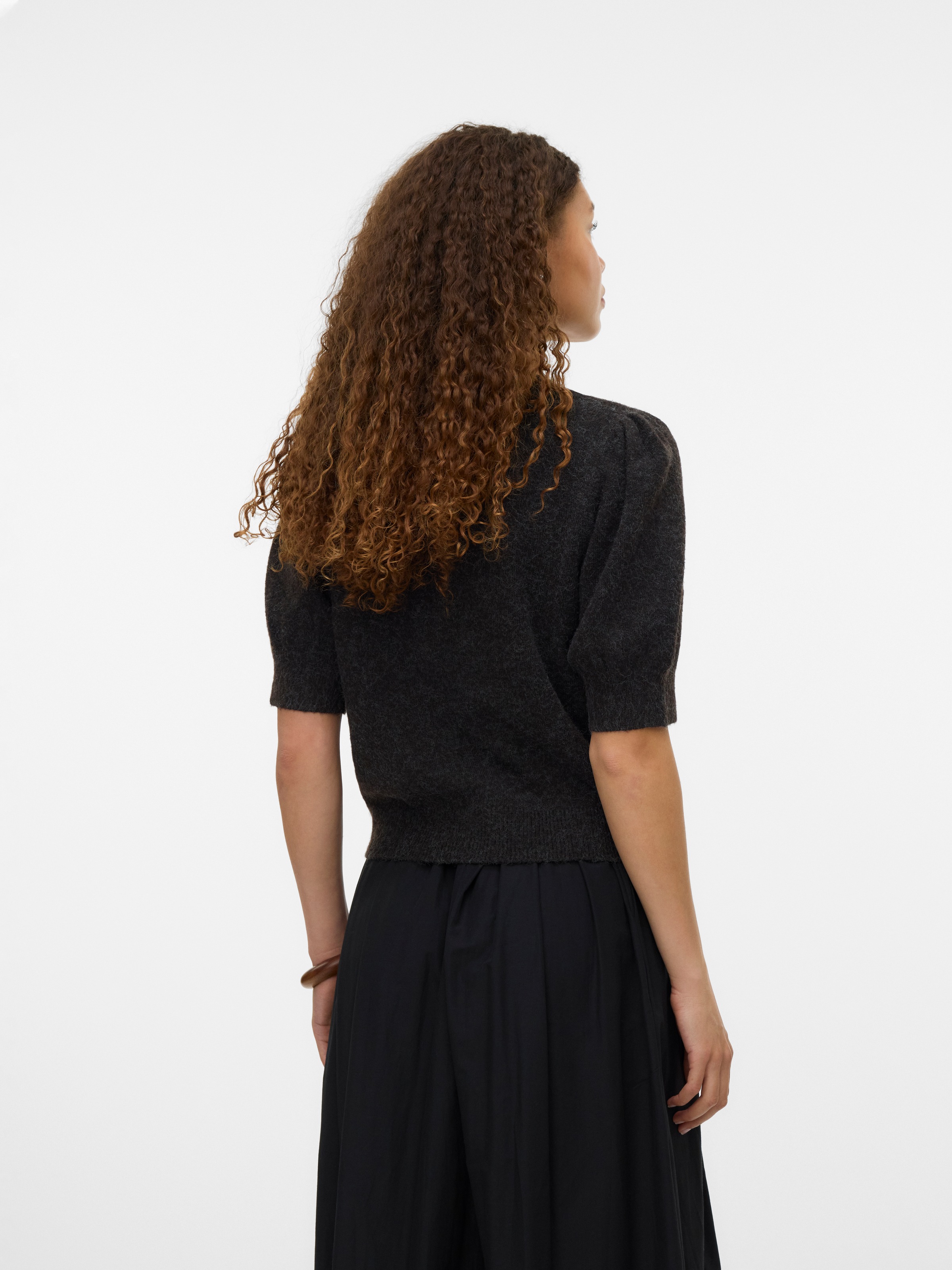 Vero Moda Kurzarmpullover "VMDOFFY 2/4 O-NECK PULLOVER GA NOOS" günstig online kaufen