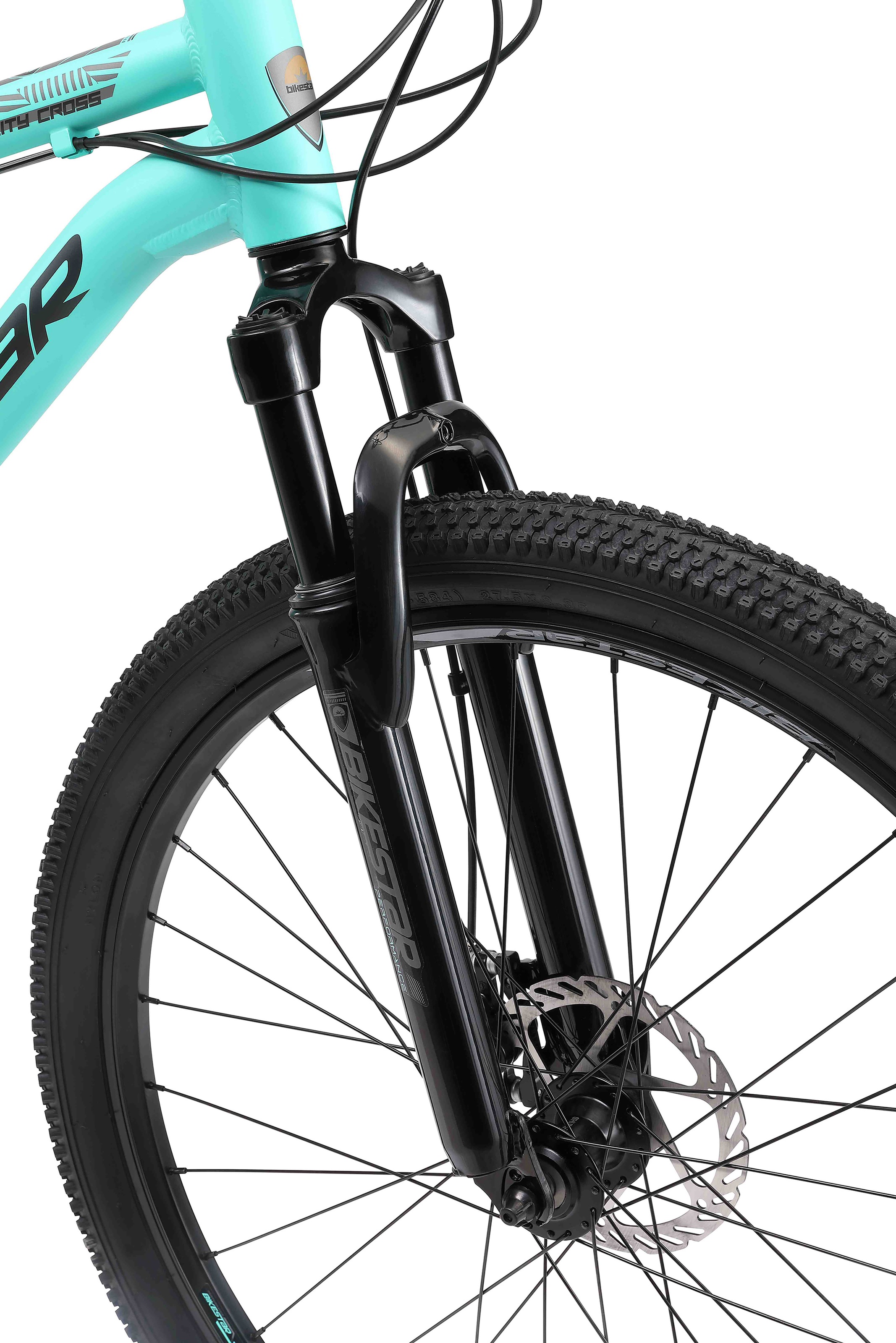Bikestar Mountainbike, 21 Gang, Shimano, RD-TY300 Schaltwerk, Kettenschaltung, für Damen und Herren, Kettenschaltung