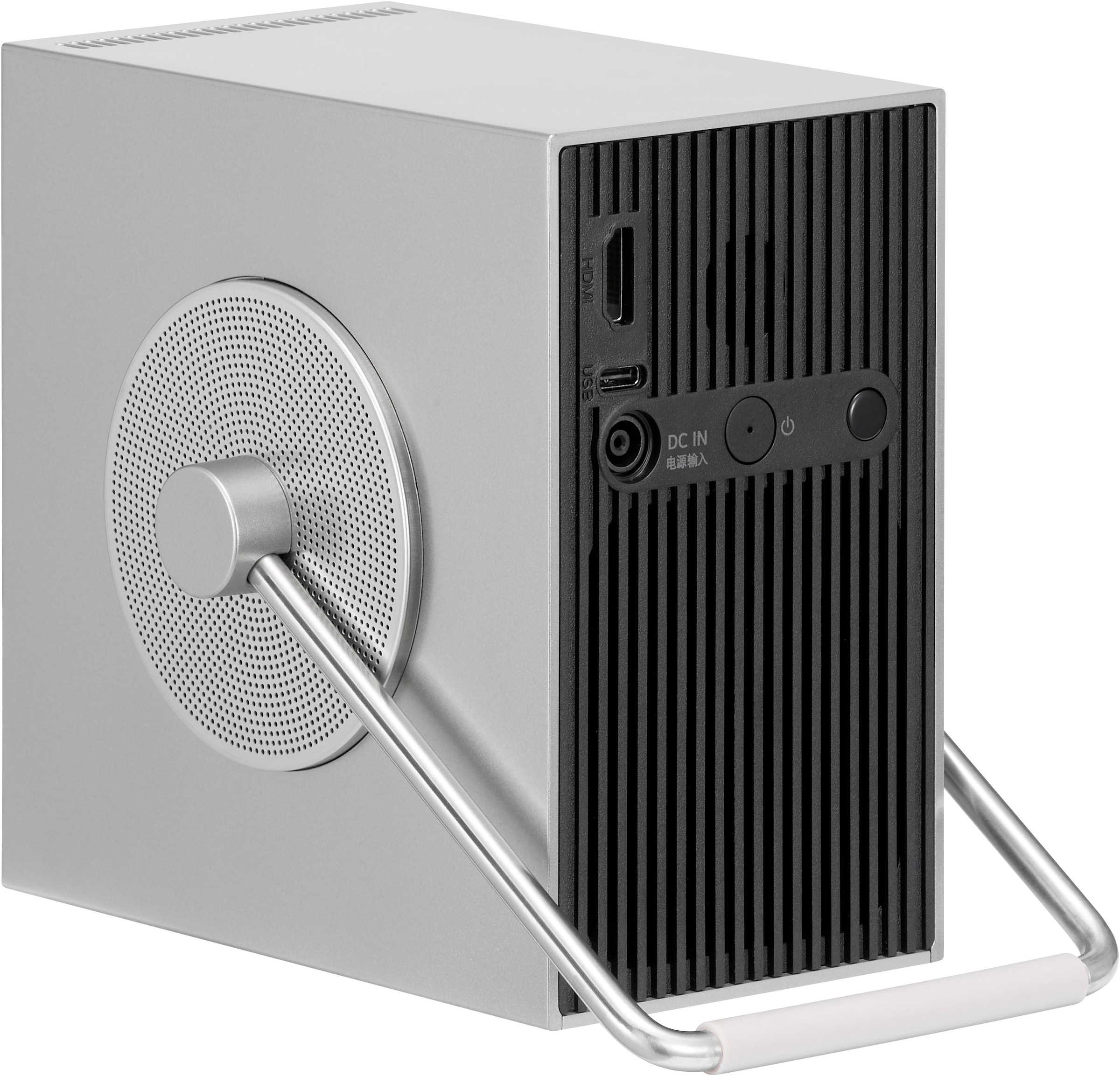 LG Beamer »CineBeam Q Laser 4K Projektor«, (450.000:1)
