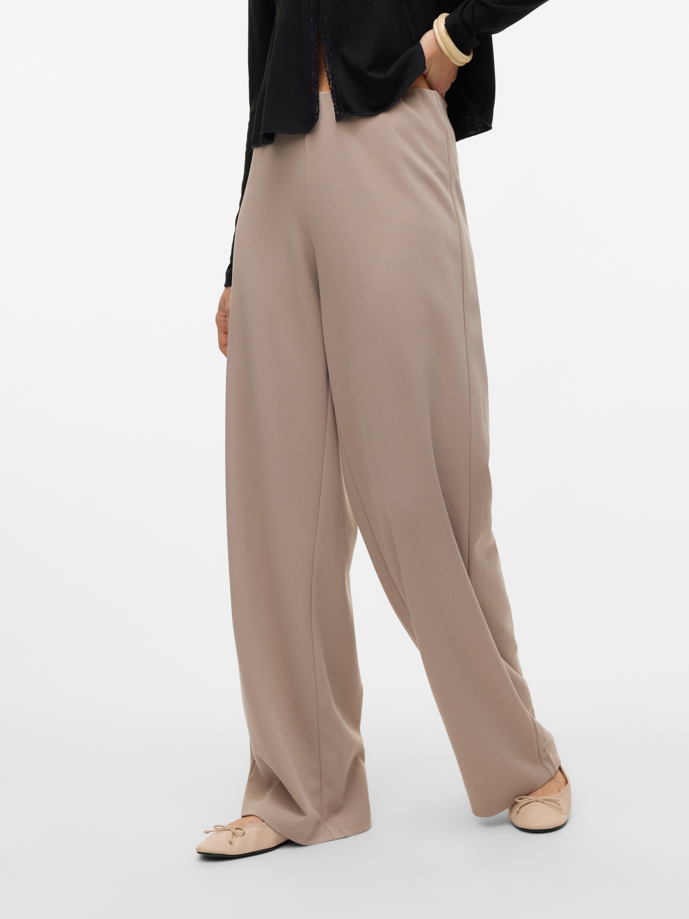 Thumbnail - Vero Moda "VMBERLIN ZAMIRA MW WIDE PANT NOOS" mit Stretch