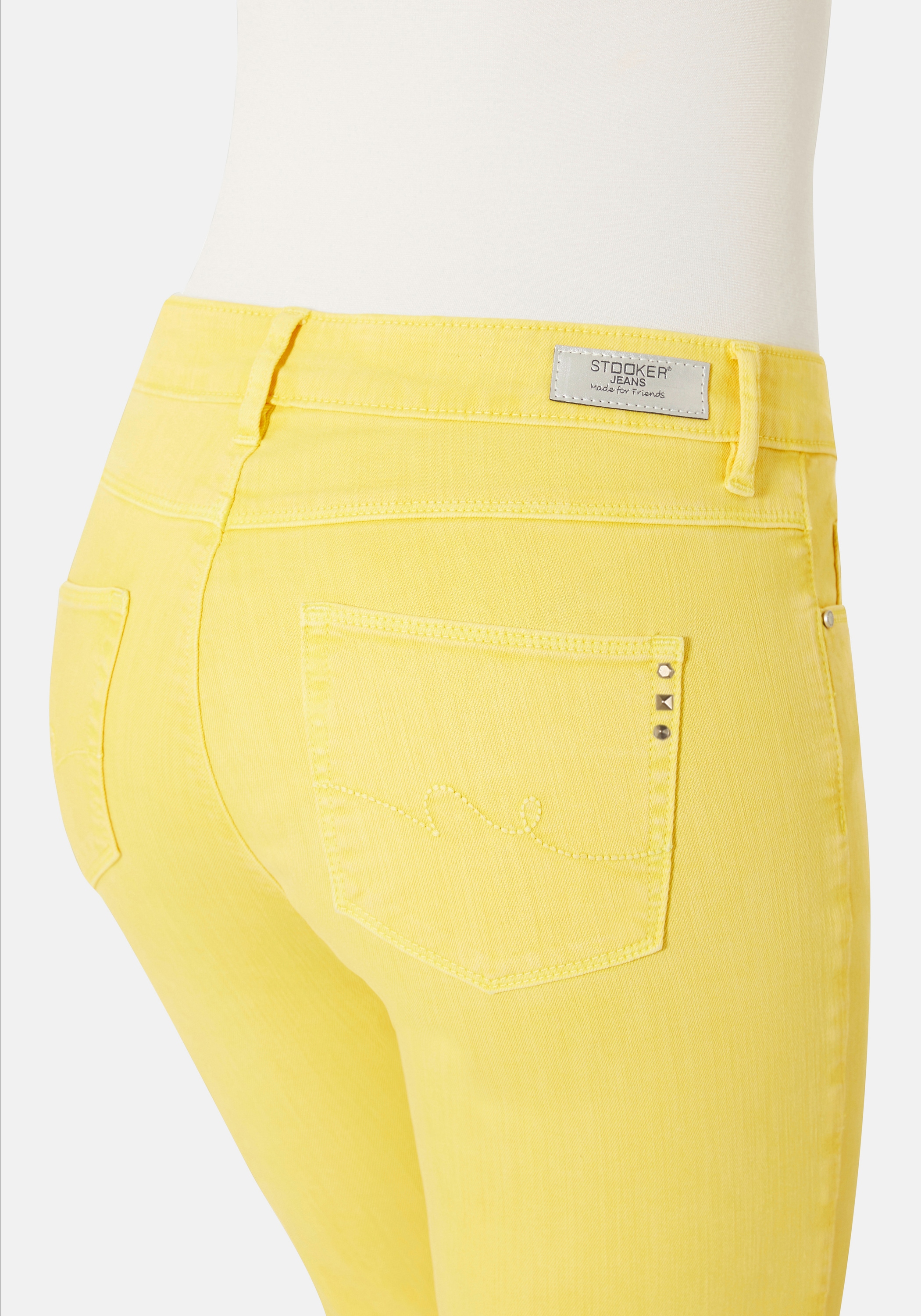 STOOKER WOMEN 5-Pocket-Hose »Zermatt Twill Straight Fit«  Straight Fit Casual Clean Wash Denim Jeans für Damen