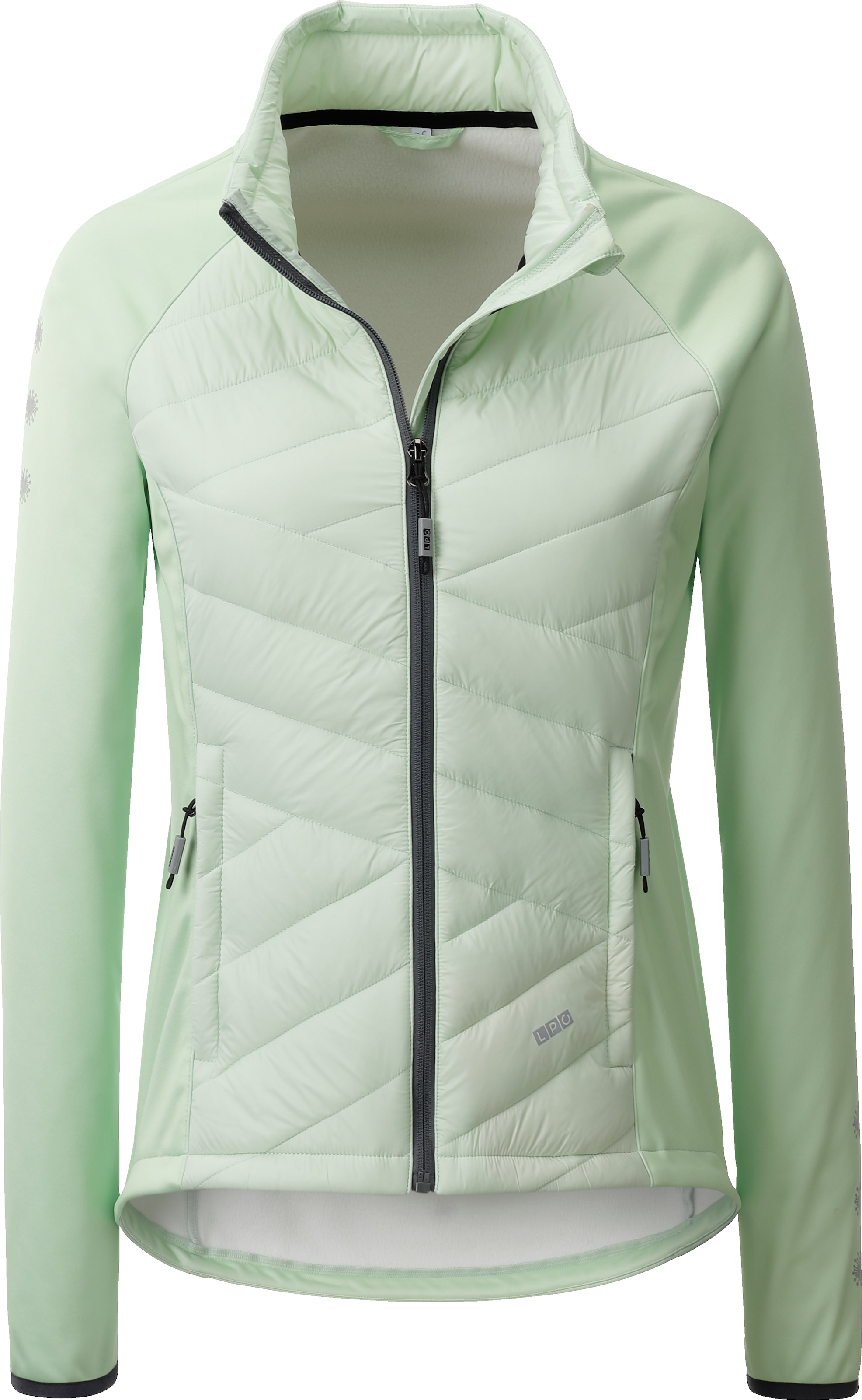 LPO Fleecejacke »EDINA II WOMEN«, weiche Hybrid-Fleecejacke in traditioneller Optik