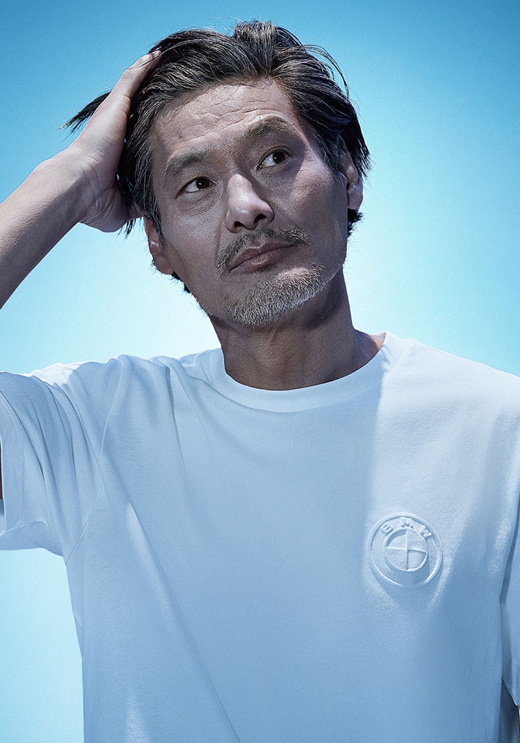 BMW Oversize-Shirt, mit Logostickerei auf Brusthöhe