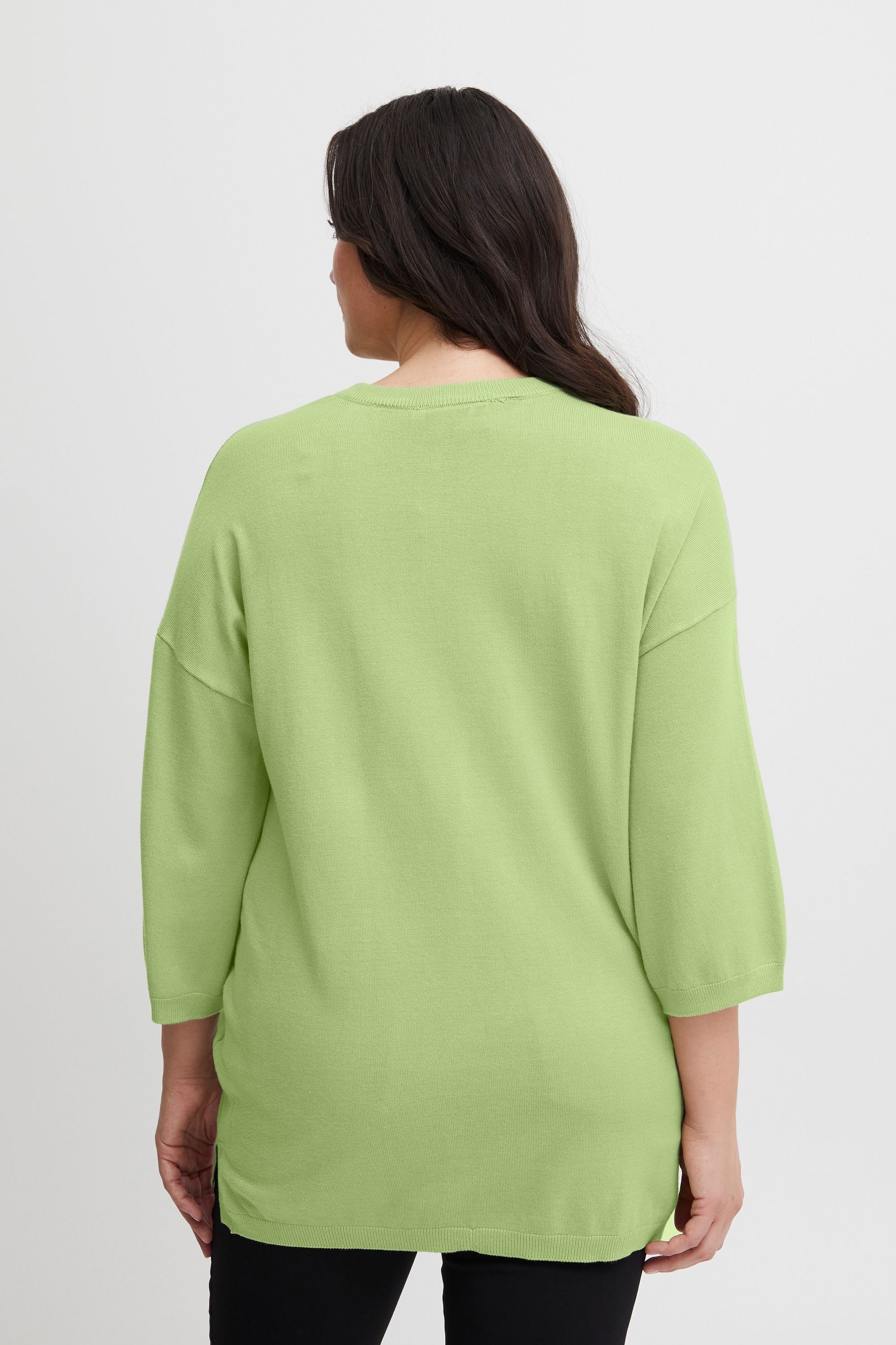 fransa Strickfleece-Pullover »Strickpullover FPBlume«