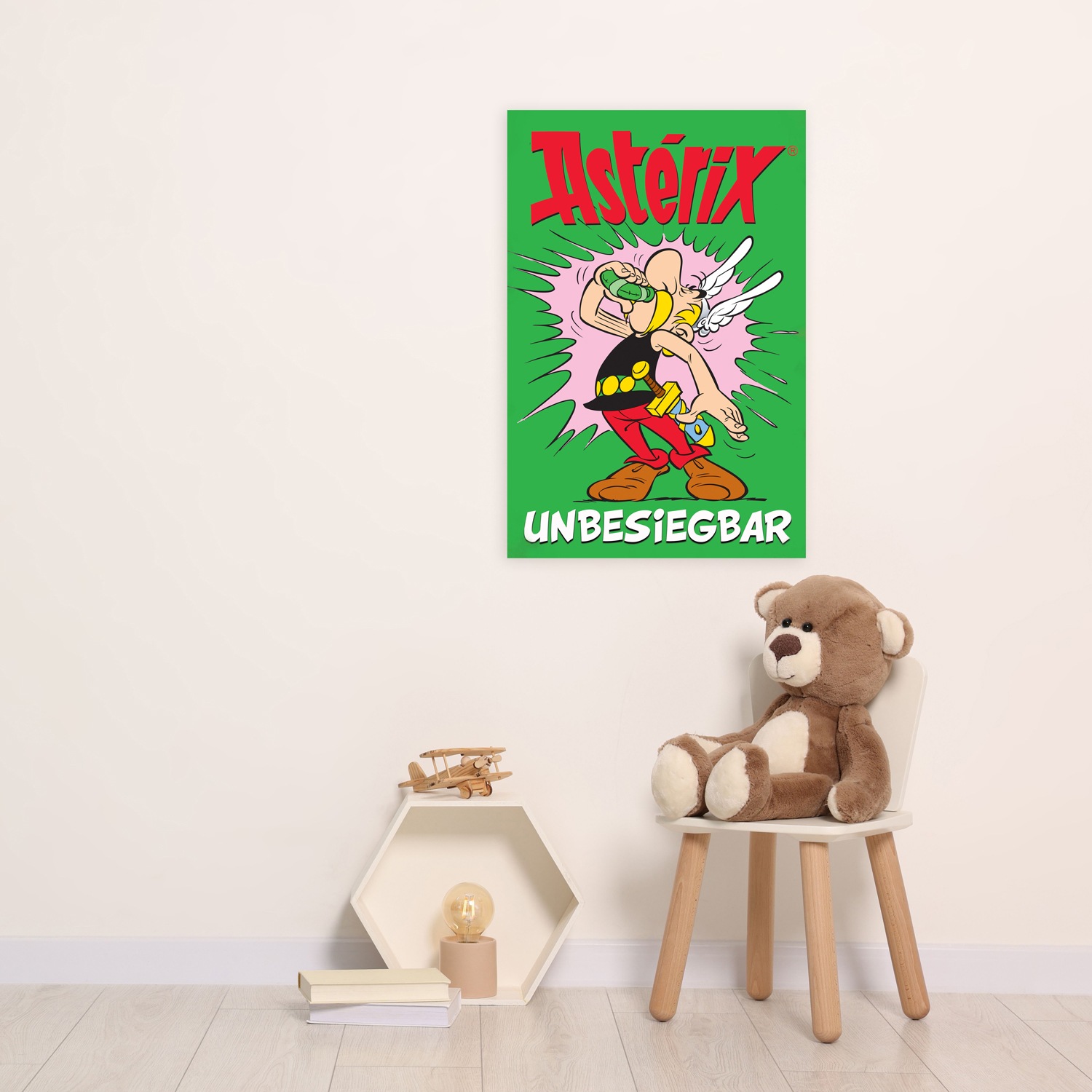 LuckyLinde Leinwandbild "Asterix Unbesiegbar" Fantasy  Figuren  Film  Filmf günstig online kaufen