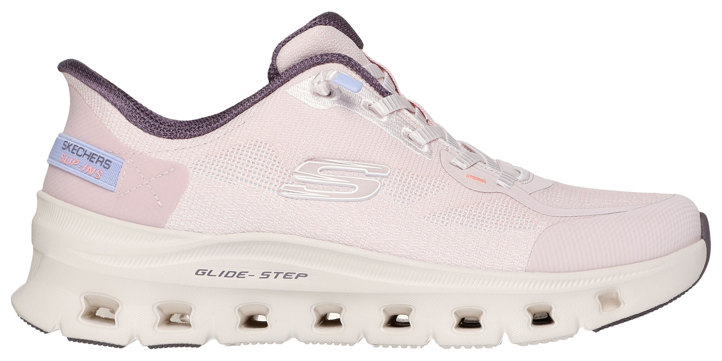 Skechers Slip-On Sneaker »GLIDE-STEP PRO«, Laufschuh, Trainingsschuh mit dämpfender Glide Step Sohle