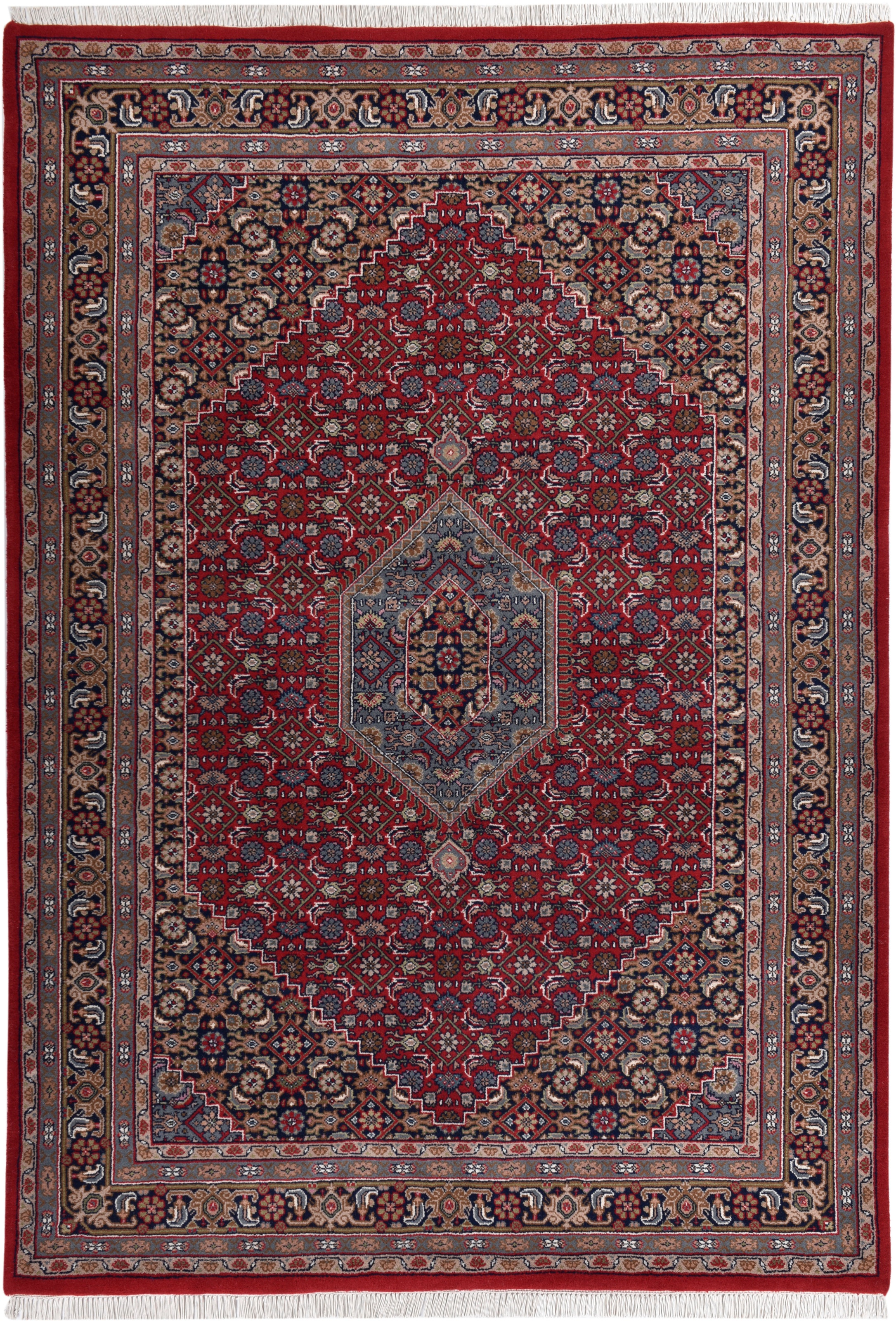 OTTO home Orientteppich "BB Oriental" rechteckig 12 mm Höhe reine Wolle, ha günstig online kaufen