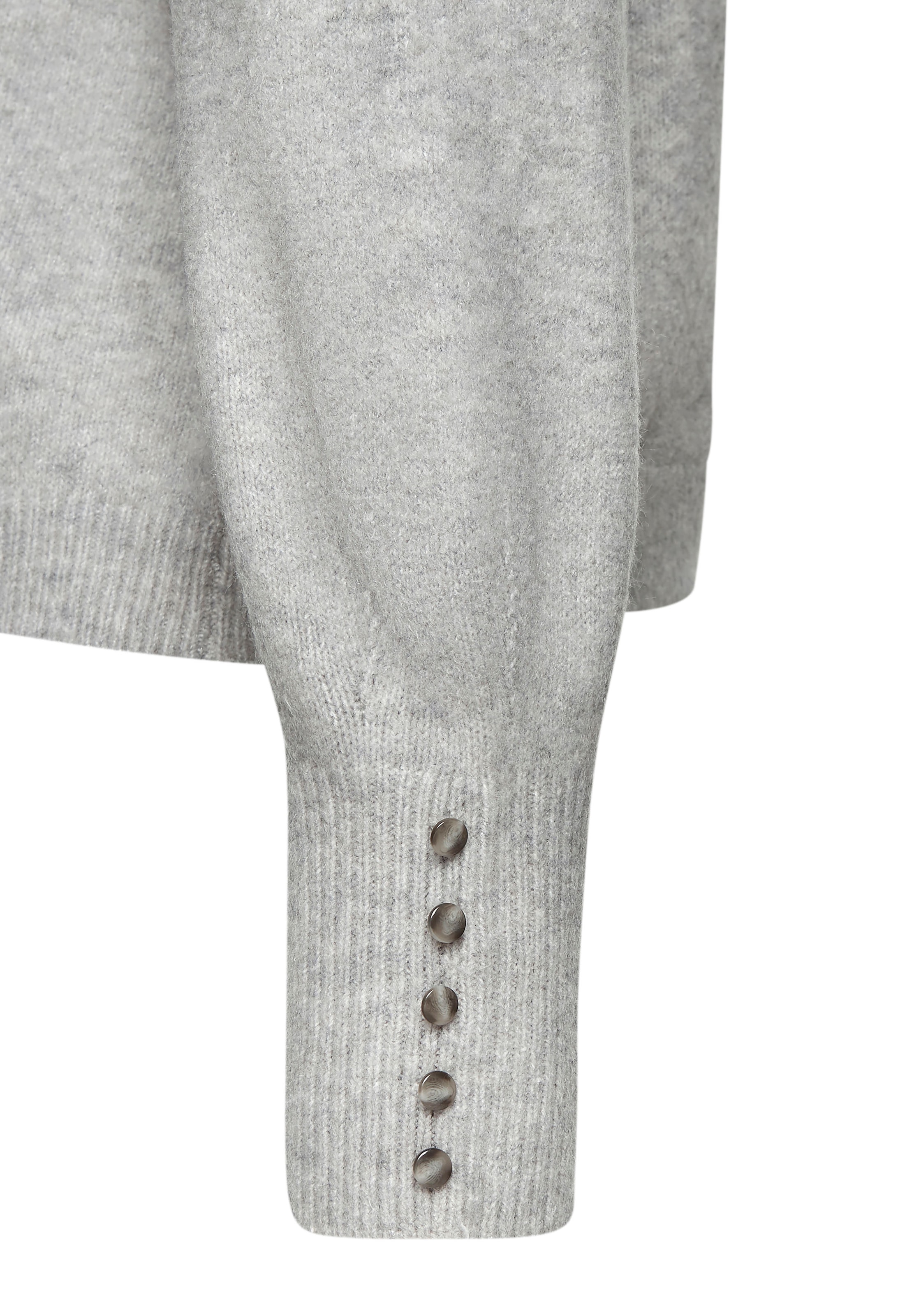 LASCANA Rundhalspullover, mit Zierknöpfen, Winterpullover, kuschelig