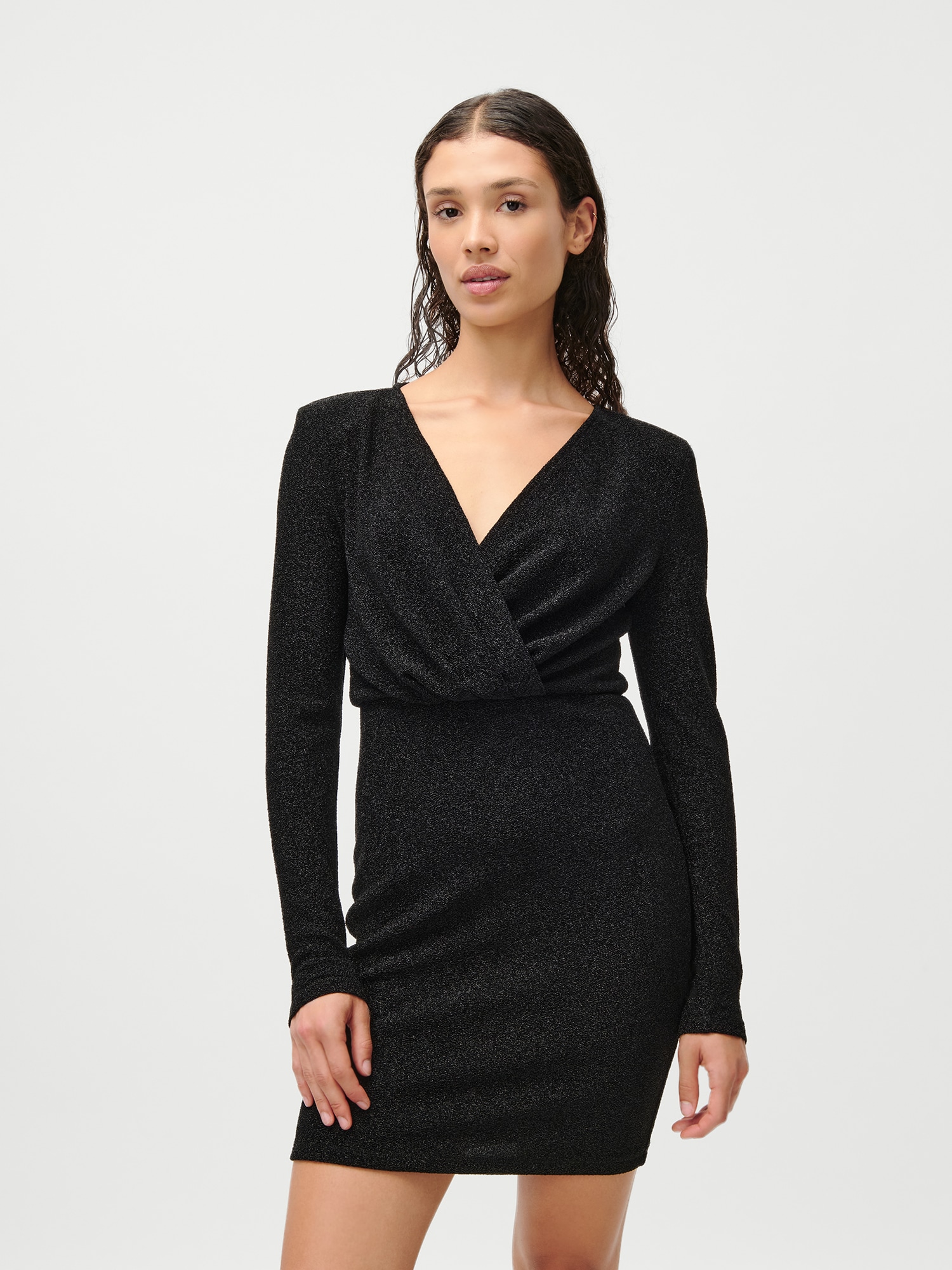 LeGer Minikleid "Marcelina, LeGer by Lena Gercke" Ohne Taschen mit Glitzerg günstig online kaufen