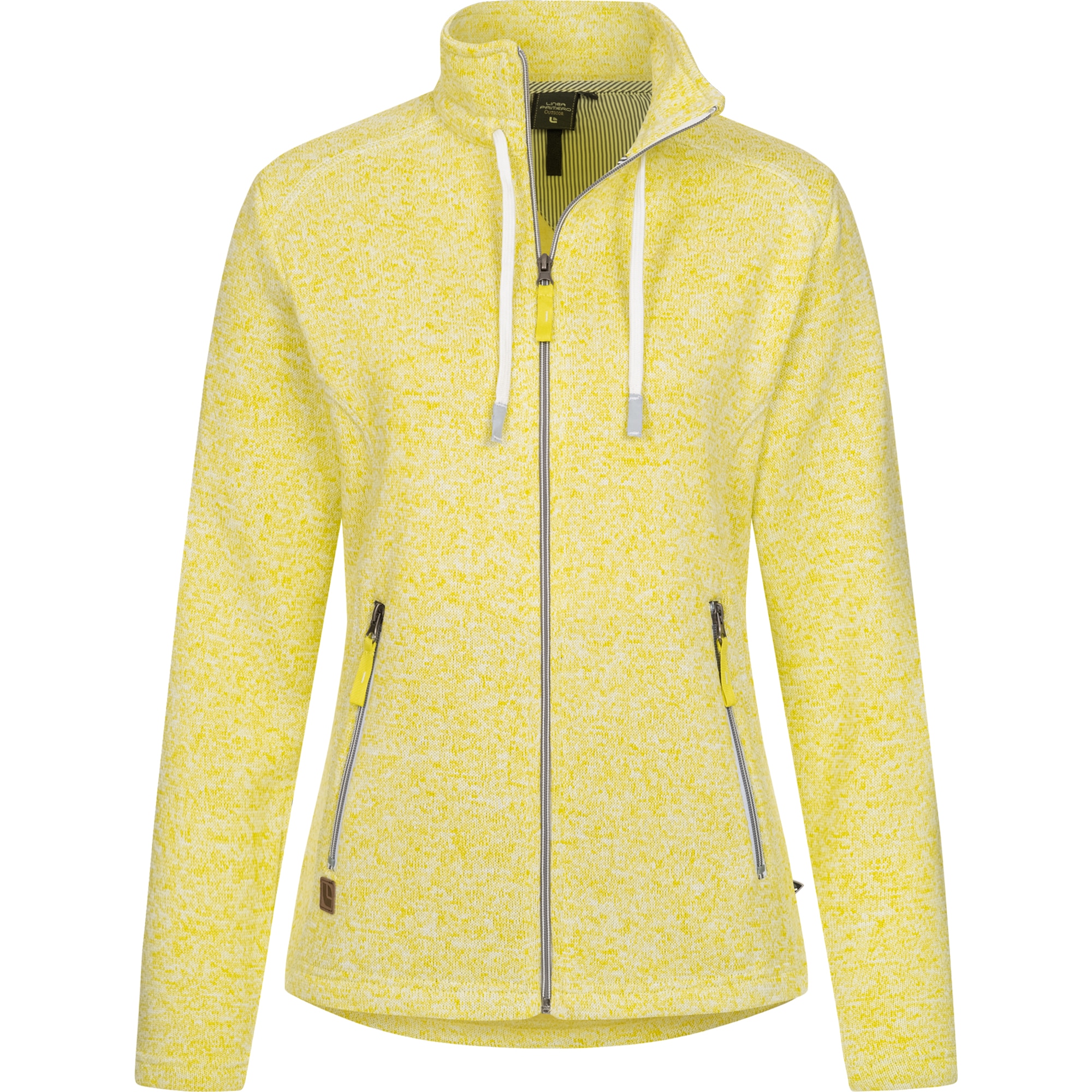 DEPROC Active Strickfleecejacke "LUVERNE WOMEN", Kontrastreissverschluss günstig online kaufen