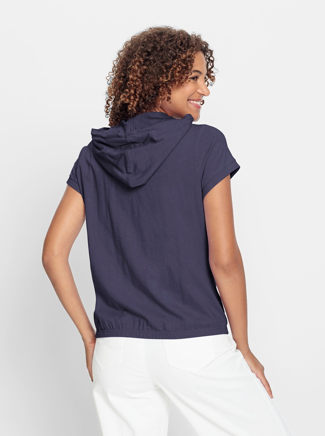 Casual Looks Shirtjacke "Sweatjacke" 1 Stk. günstig online kaufen