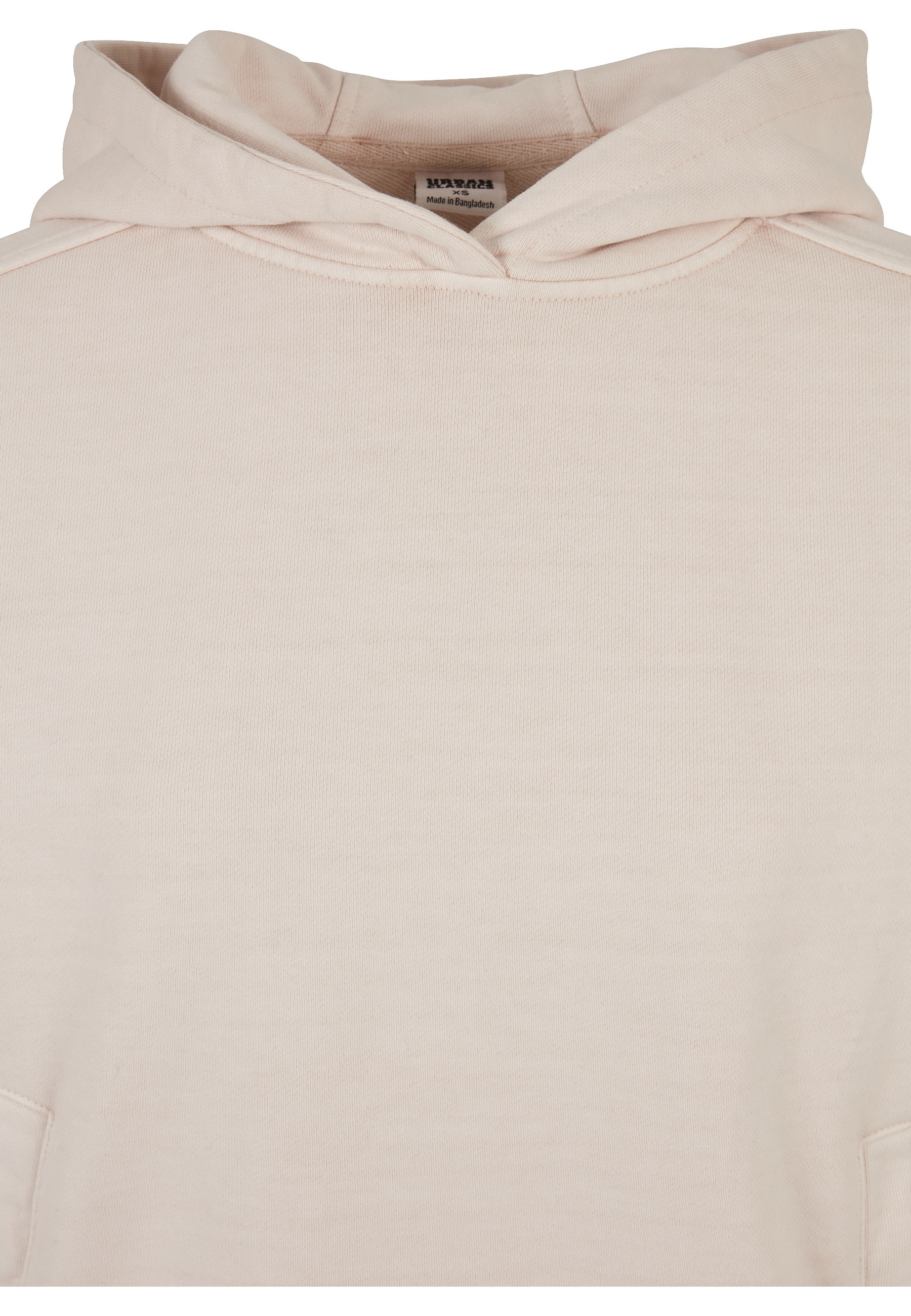 URBAN CLASSICS Rundhalspullover »Urban Classics Damen Ladies Heavy Terry Garment Dye Hoody« 1 Stk.