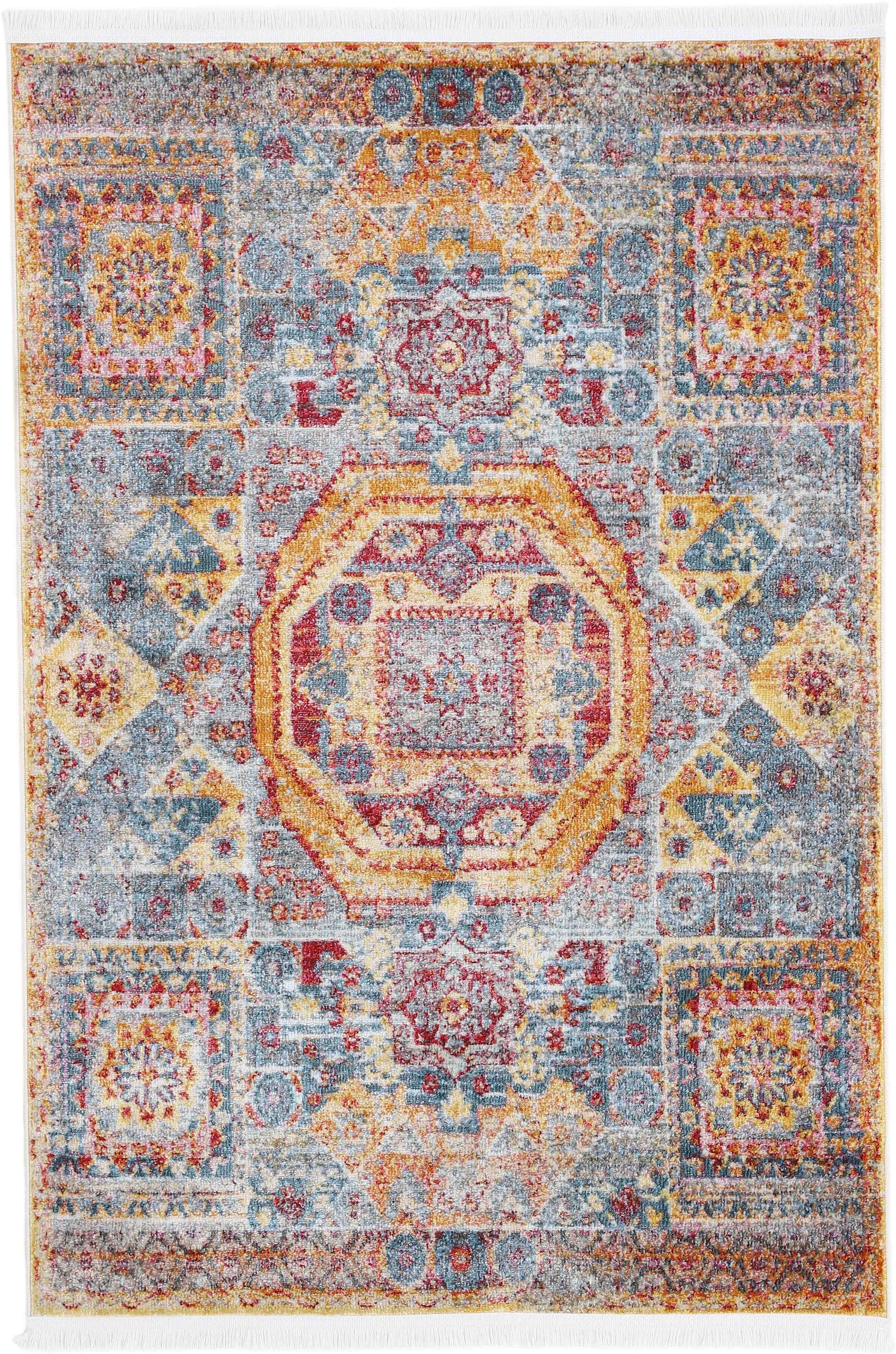 carpetfine Teppich "Helen", rechteckig, 7 mm Höhe