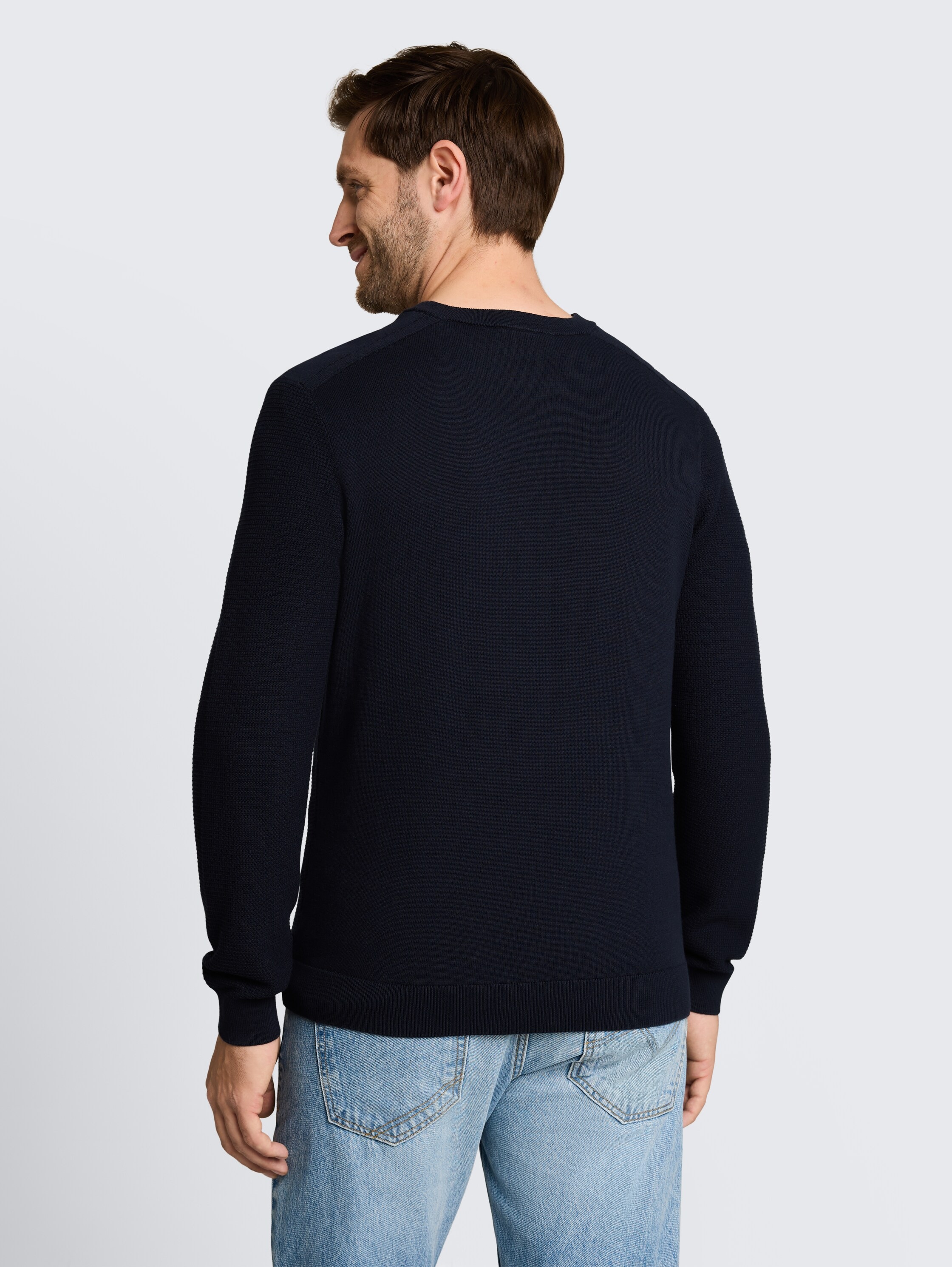 TOM TAILOR Strickpullover mit Rundhals
