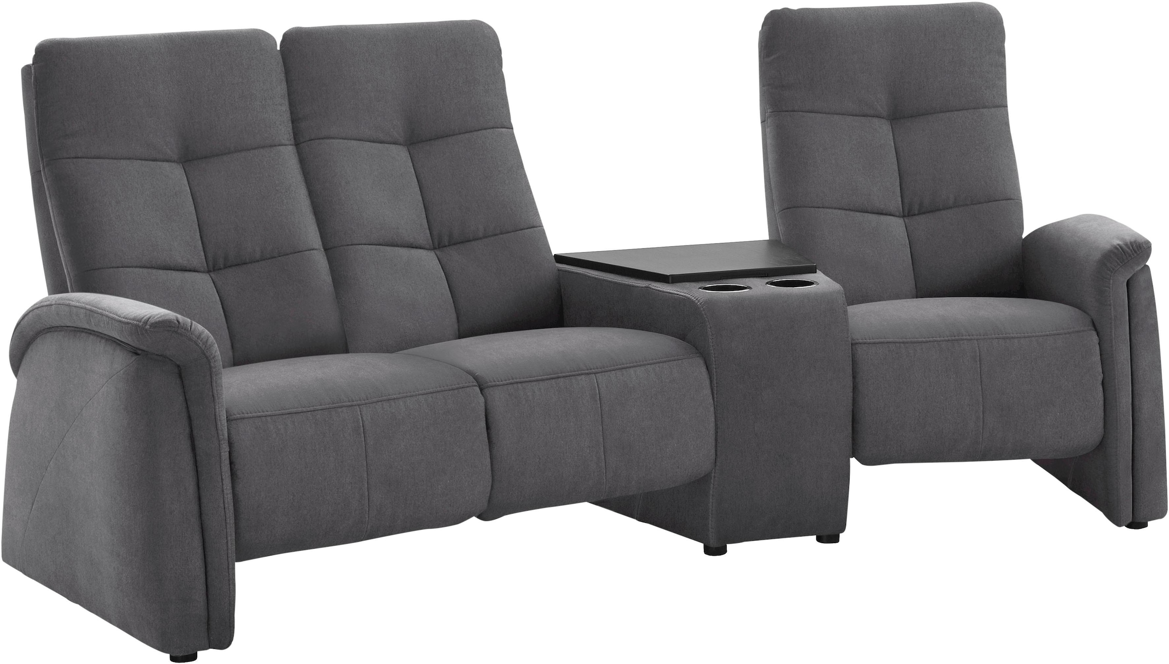 exxpo - sofa fashion 3-Sitzer »Tivoli, Kinosofa mit Relaxfunktion, mit Ablagetisch und Stauraum«, bequem...