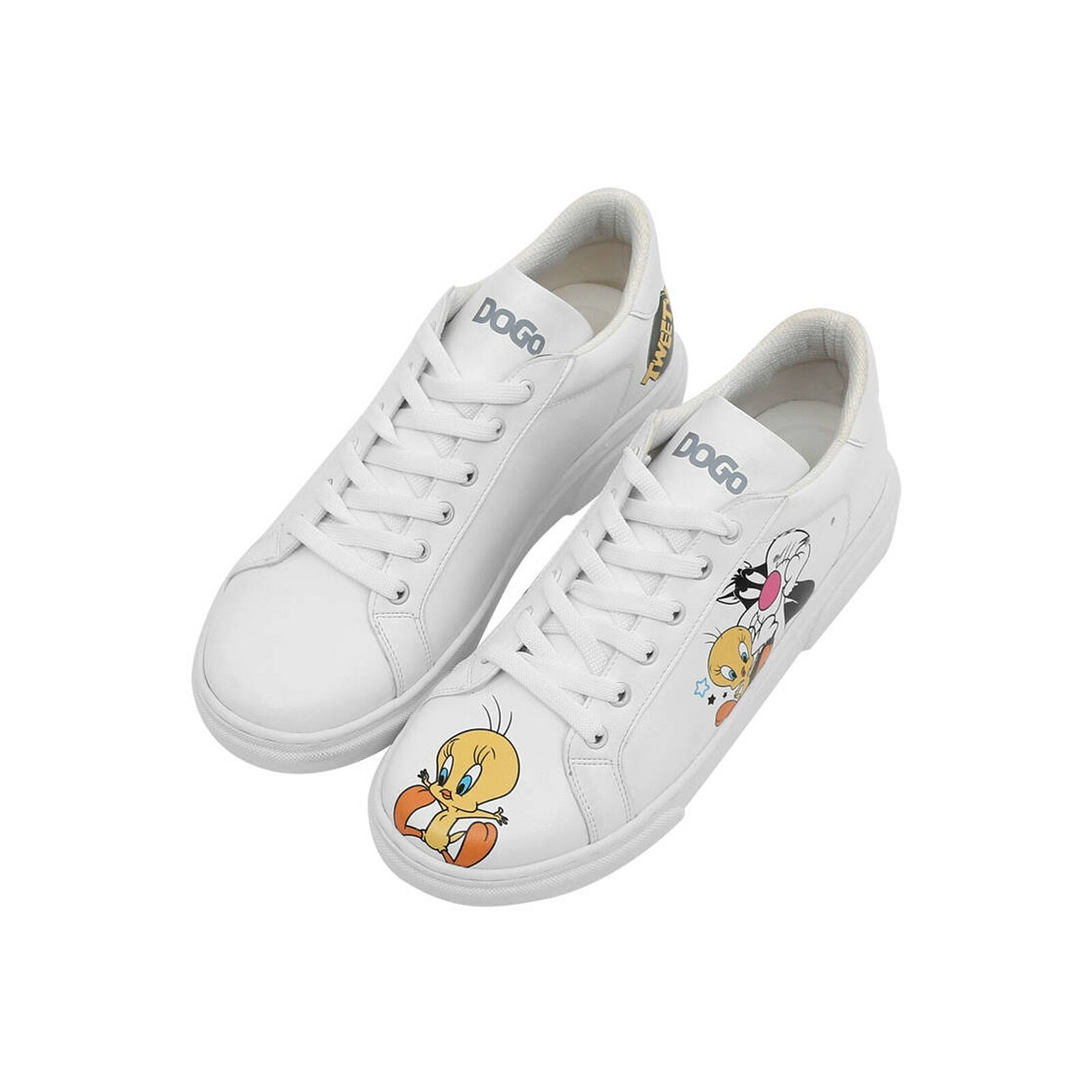 DOGO Sneaker "DOGO Ace Sneakers Best Of Tweety And Sylvester Damen Sneaker günstig online kaufen