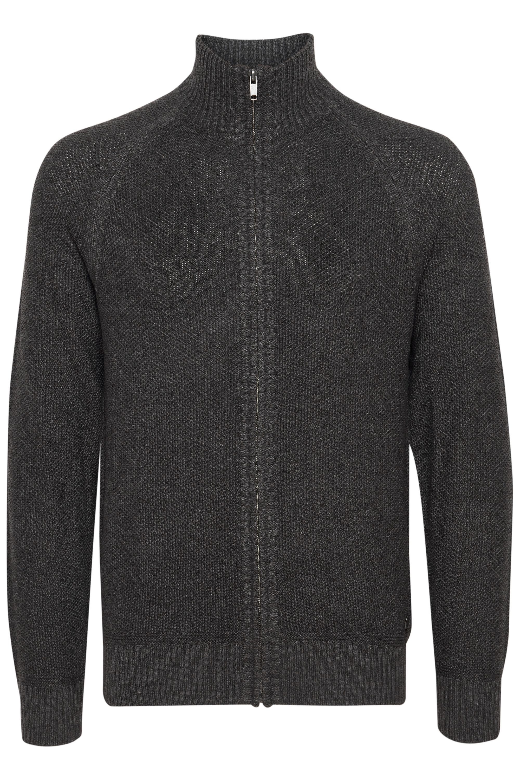 Blend Strickjacke "BHThorson" Feinstrick Zip-Jacke günstig online kaufen