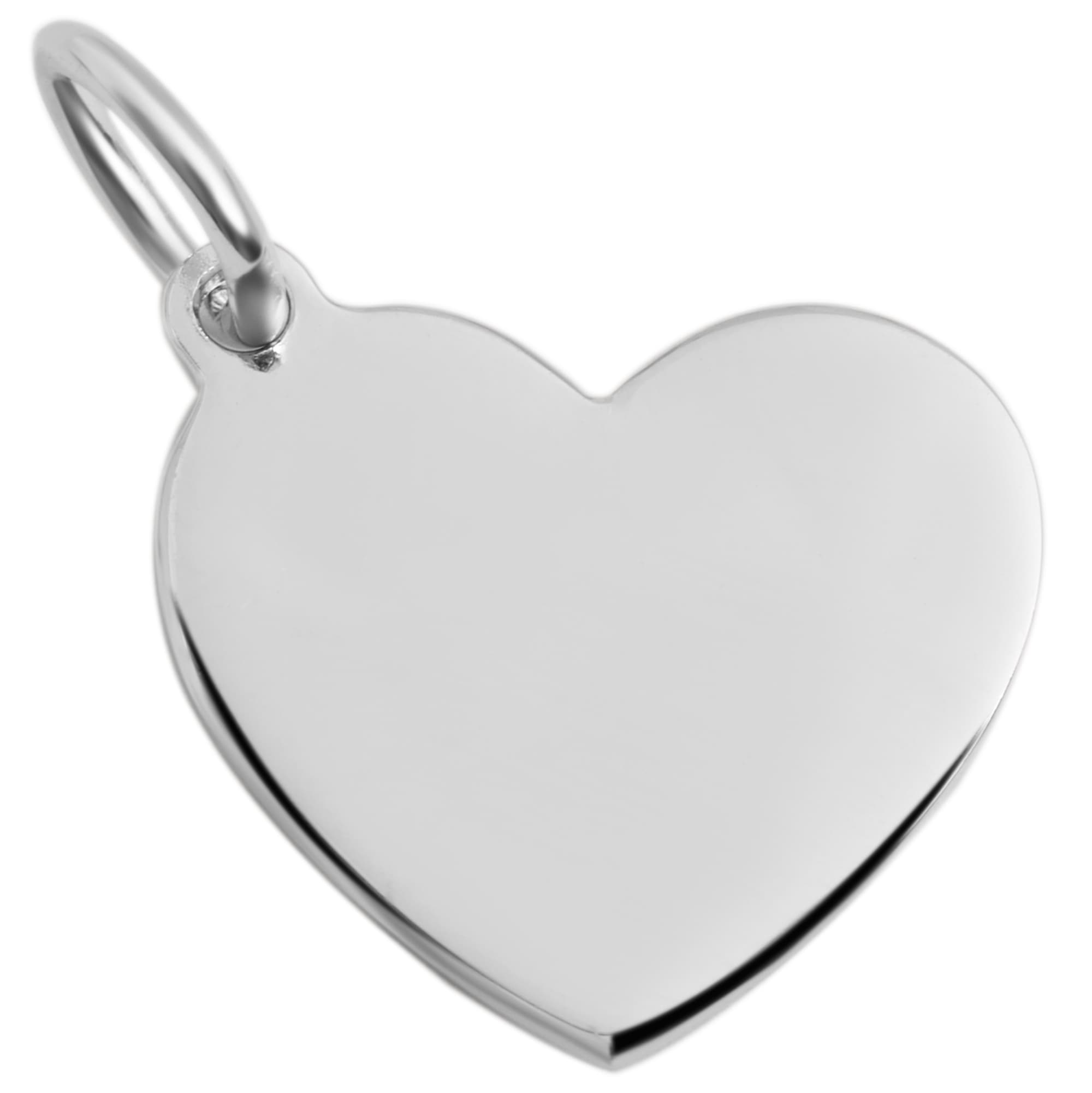 Adelia´s Kettenanhänger »Damen Anhänger Gravur Herz aus 925 Silber«