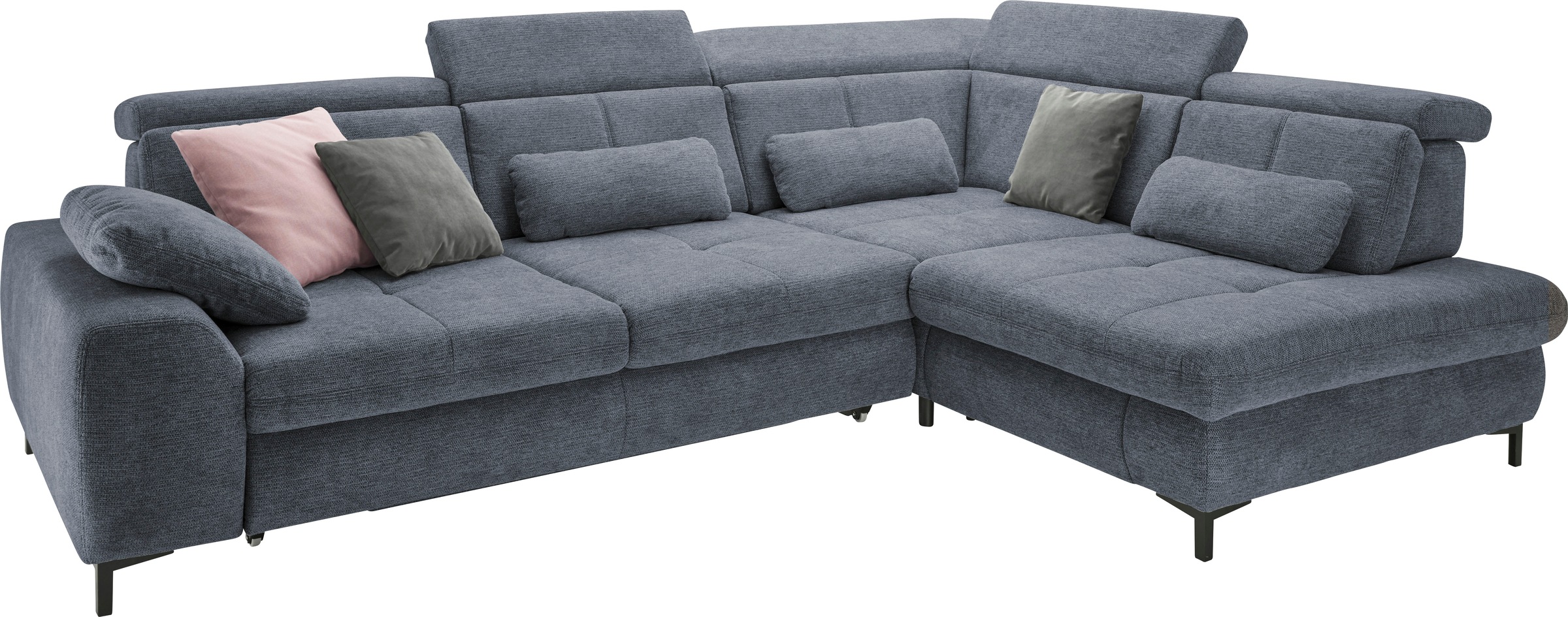 Thumbnail - set one by Musterring Ecksofa Kaltschaumpolsterung, Flachgewebe, whlw. mit Funktionen, Sitzhöhe 49