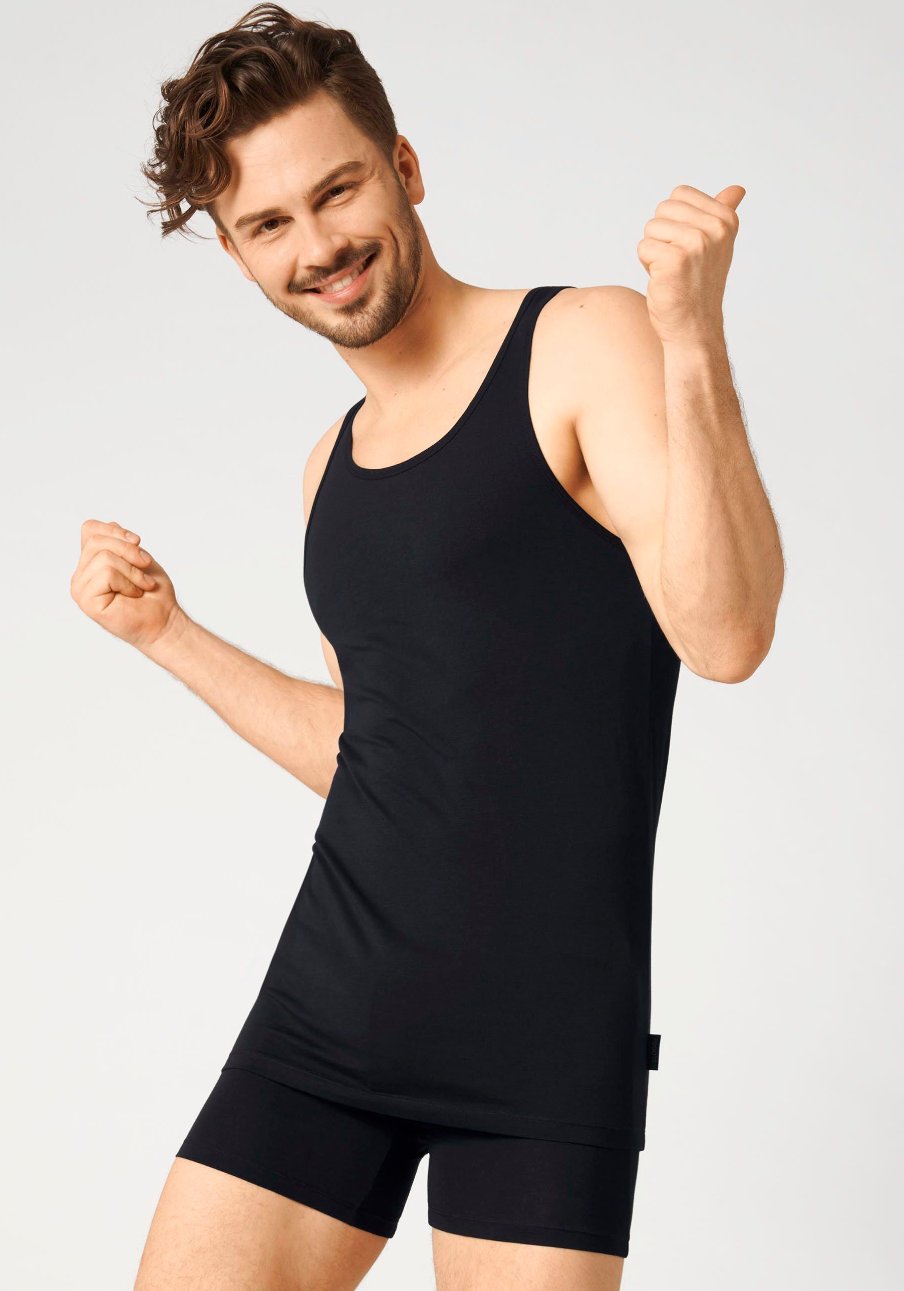 sloggi Unterhemd "Men 24/7", (2er Pack), weich, atmungsaktiv, bequem, masku günstig online kaufen
