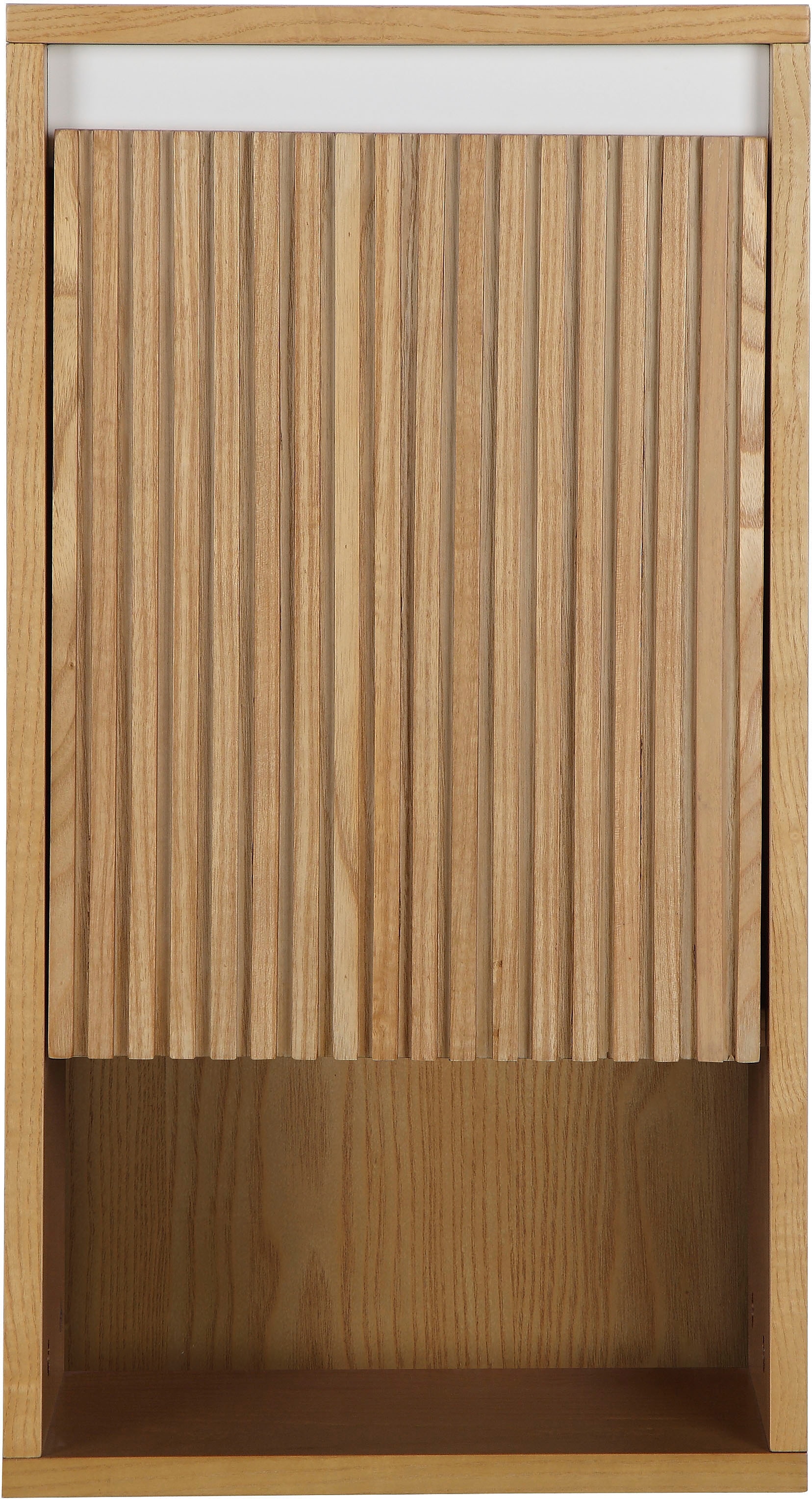 welltime Hängeschrank "Falun", Badmöbel mit Rille, Badschrank, Breite 35 cm