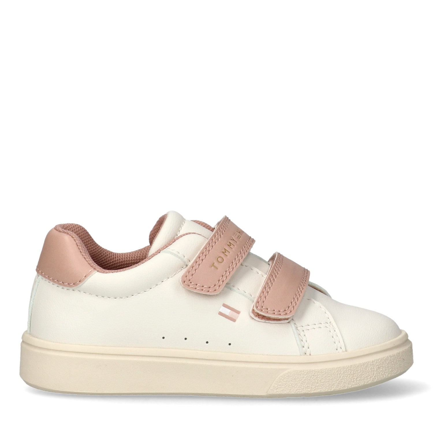 Tommy Hilfiger Sneaker Freizeitschuh, Halbschuh, Klettschuh mit Kontrastbesatz