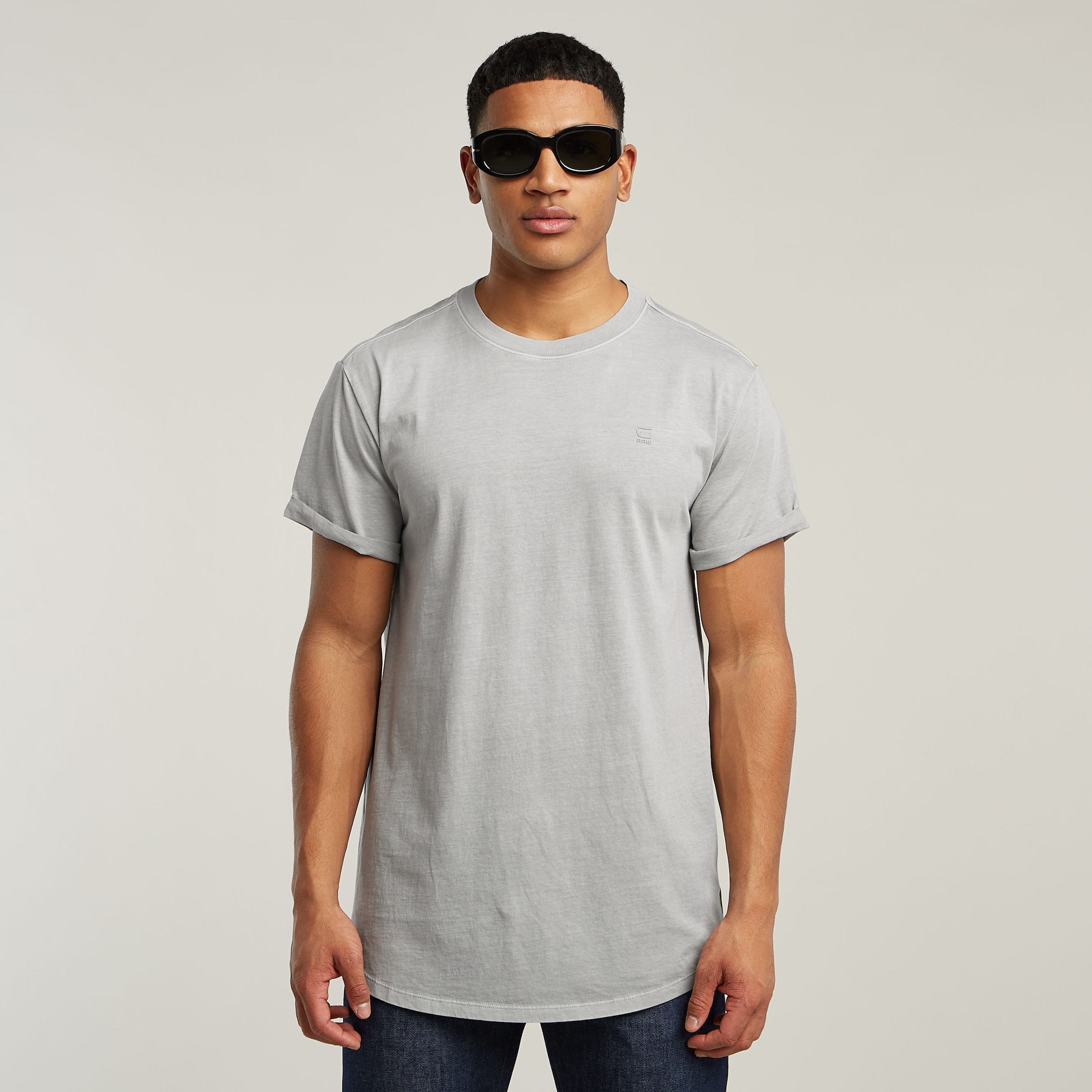G-STAR Kurzarmshirt "Lash", Rundhals, Logoapplikation günstig online kaufen