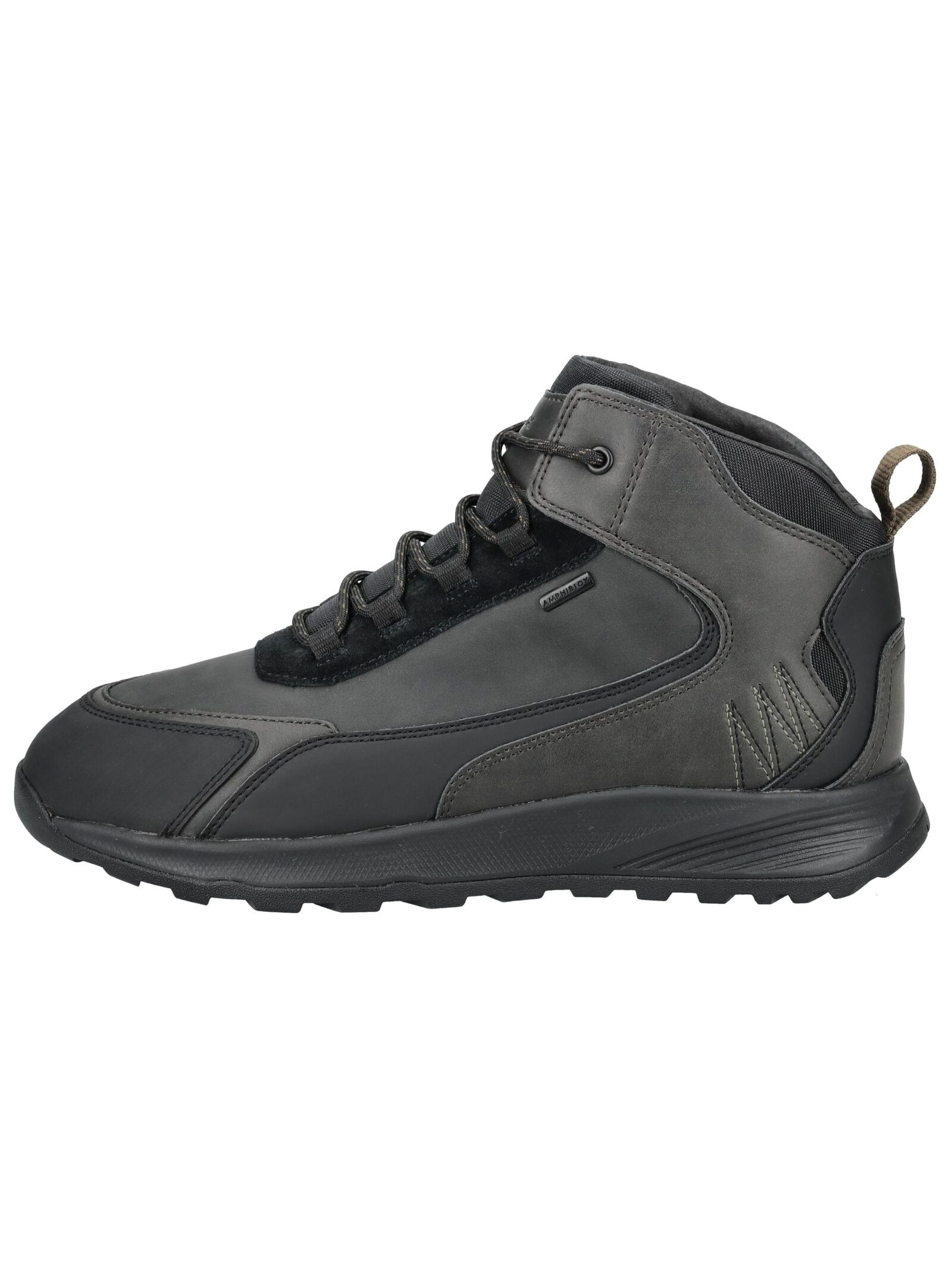 Geox Schnürstiefelette »Geox Stiefelette Lederimitat/Textil«