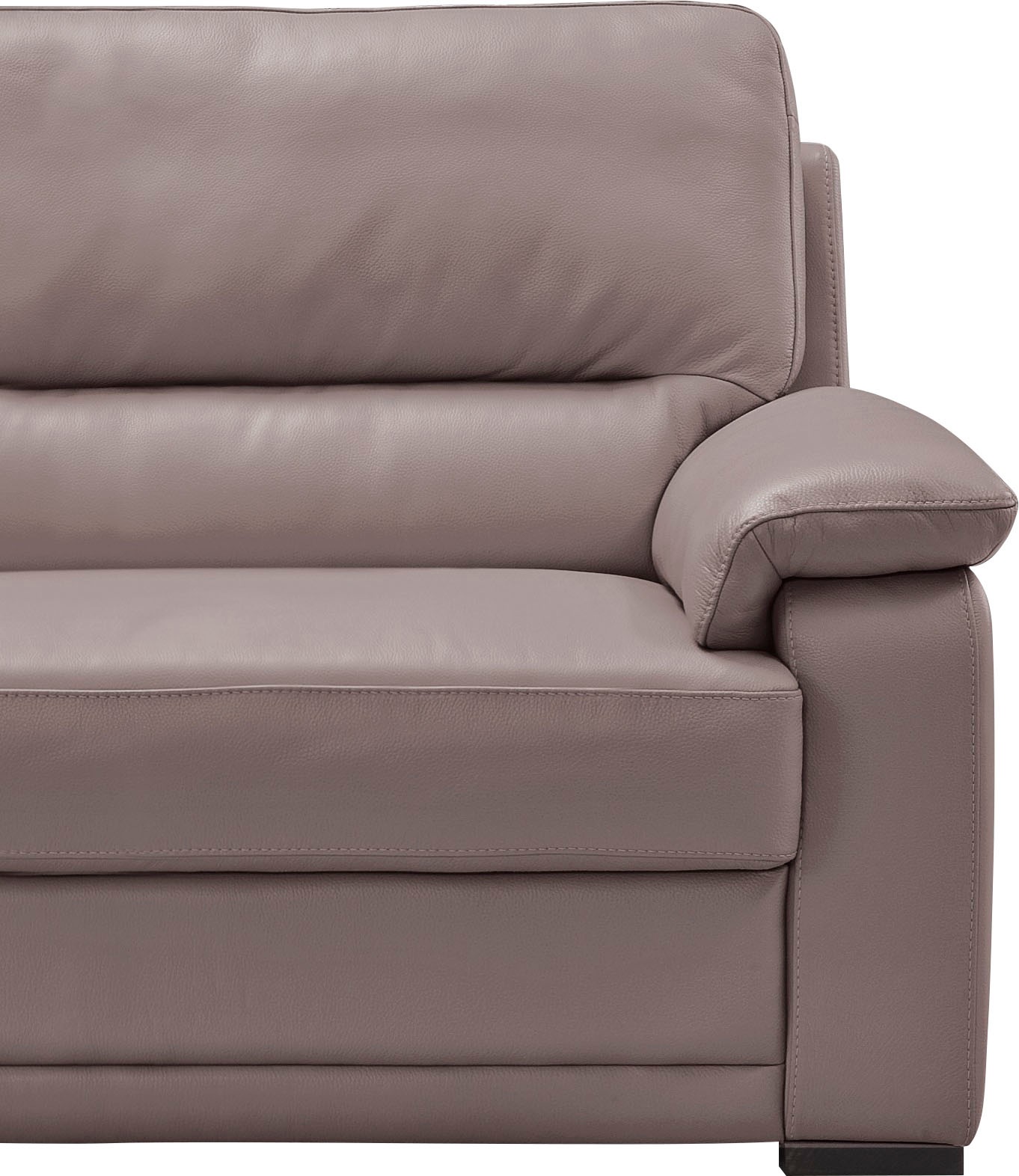 Egoitaliano 2,5-Sitzer »Doris, modernes Designersofa, Ledersofa mit erstklassiger Sitzqualität«, edle Detailverarbeitung, perfekte Polsterung, aus hochwertigem Leder
