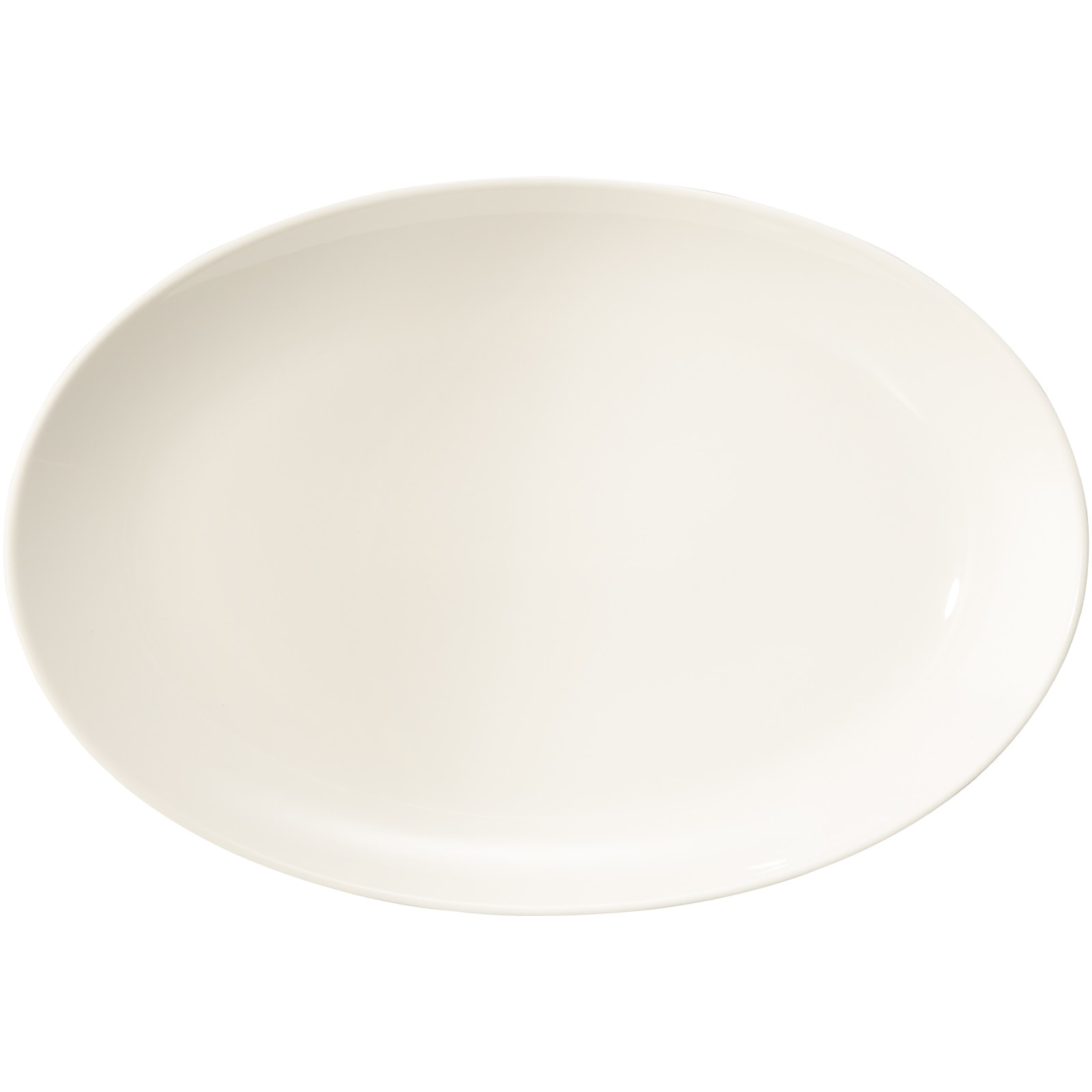 Seltmann Weiden Servierplatte "Servierplatte Savona Fine Diamond 35,1 x 24,2 cm creme" Spülmaschinenfest, Mikrowellensicher, Ofenfest
