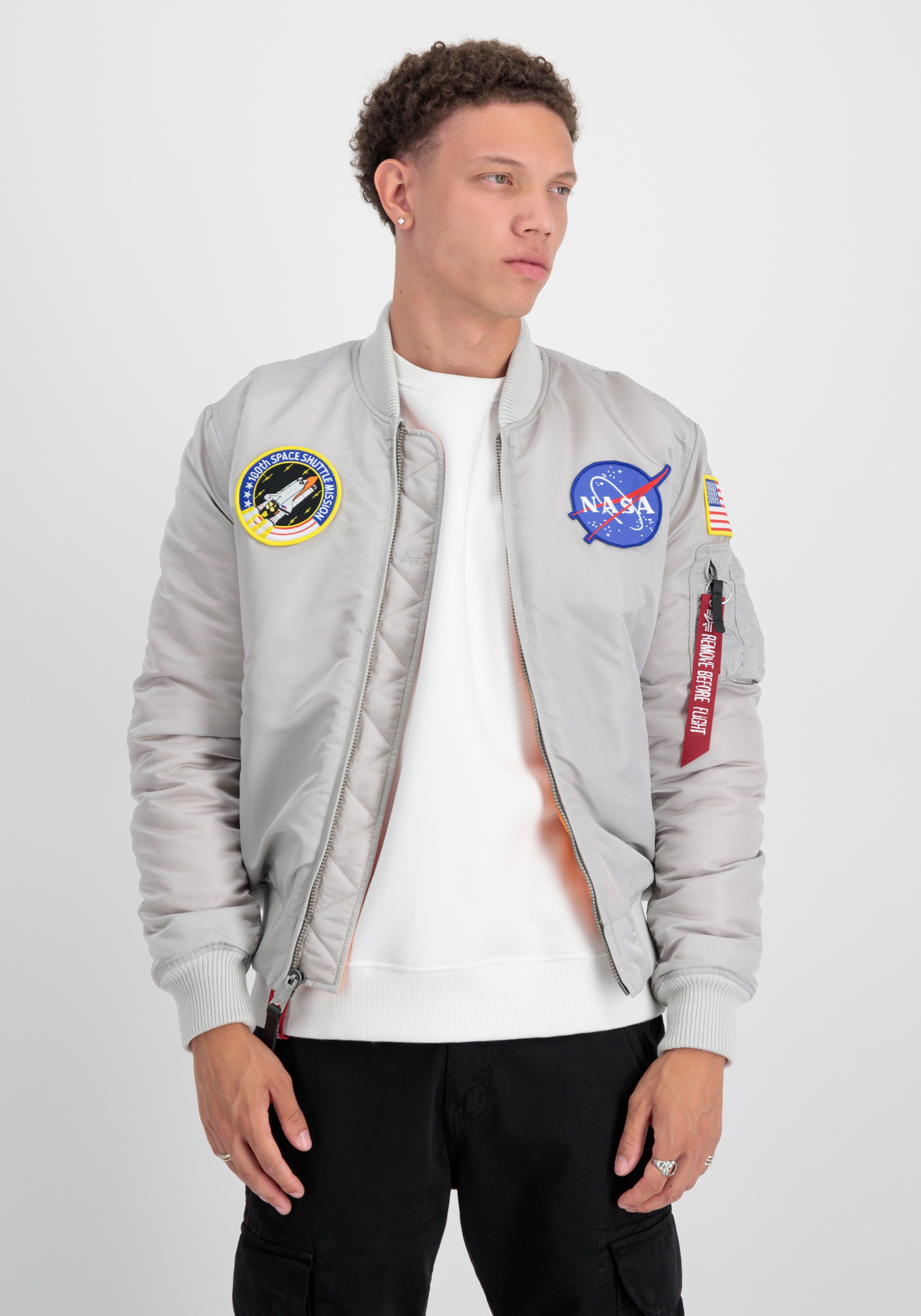 Alpha Industries Bomberjacke »Alpha Industries Men - Bomber Jackets MA-1 VF Vintage Fit NASA«