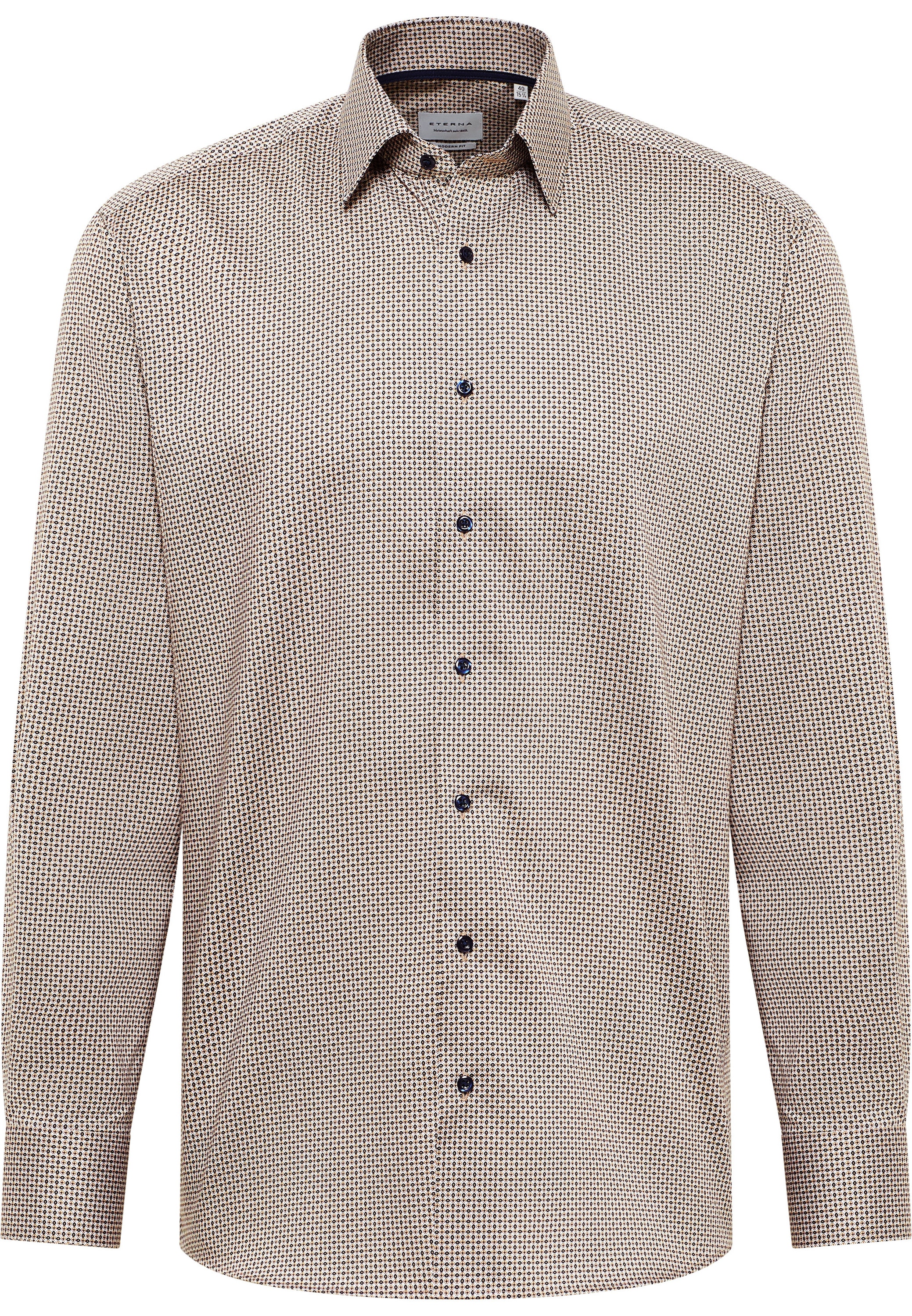 Eterna Langarmhemd »MODERN FIT«, NON IRON (bügelfrei)