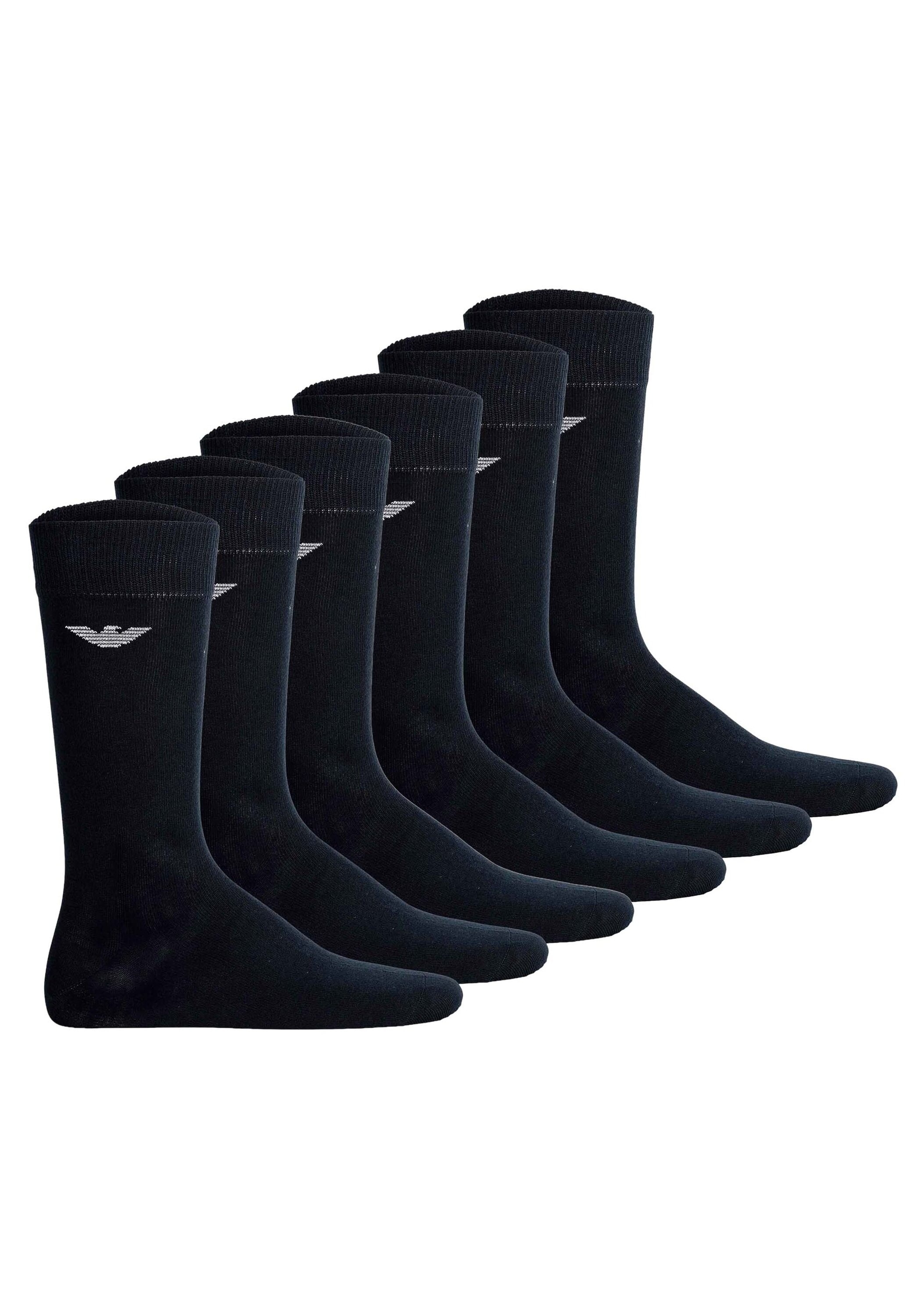 Emporio Armani Kurzsocken "Socken Casual Cotton 6P 6er Pack" 6 Paar tlg.