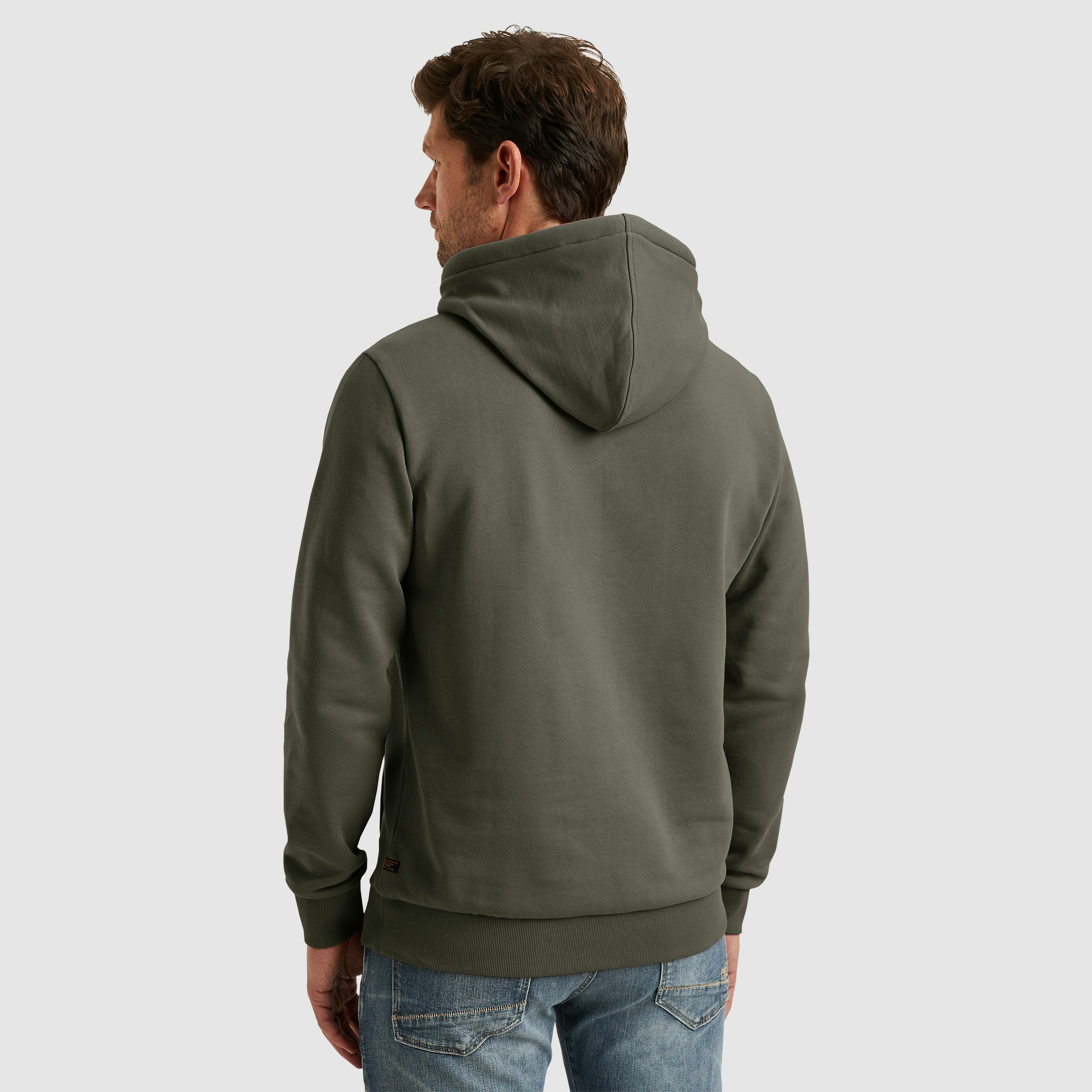 PME LEGEND Kapuzensweatshirt »Hooded soft terry with logo«, mit Logostickerei