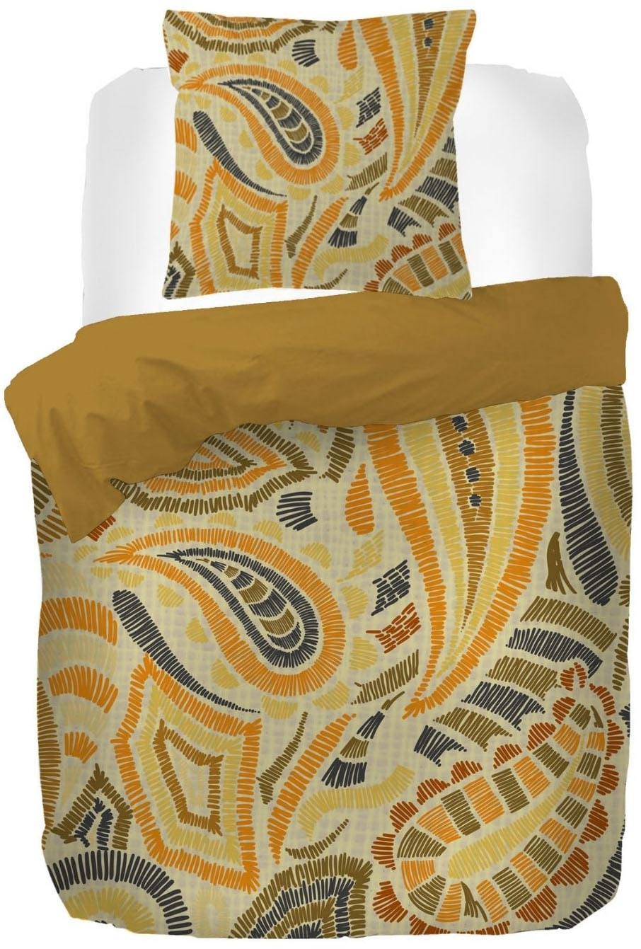 kayori Bettwäsche "Abu" 2 Stk. tlg. 100% reiner Bio-Baumwoll-Satin günstig online kaufen