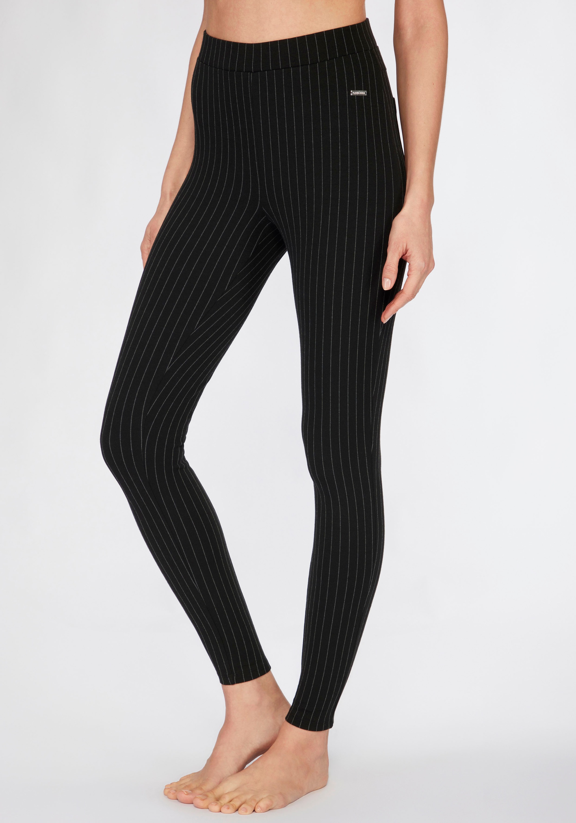 LASCANA Leggings, mit Nadelstreifen
